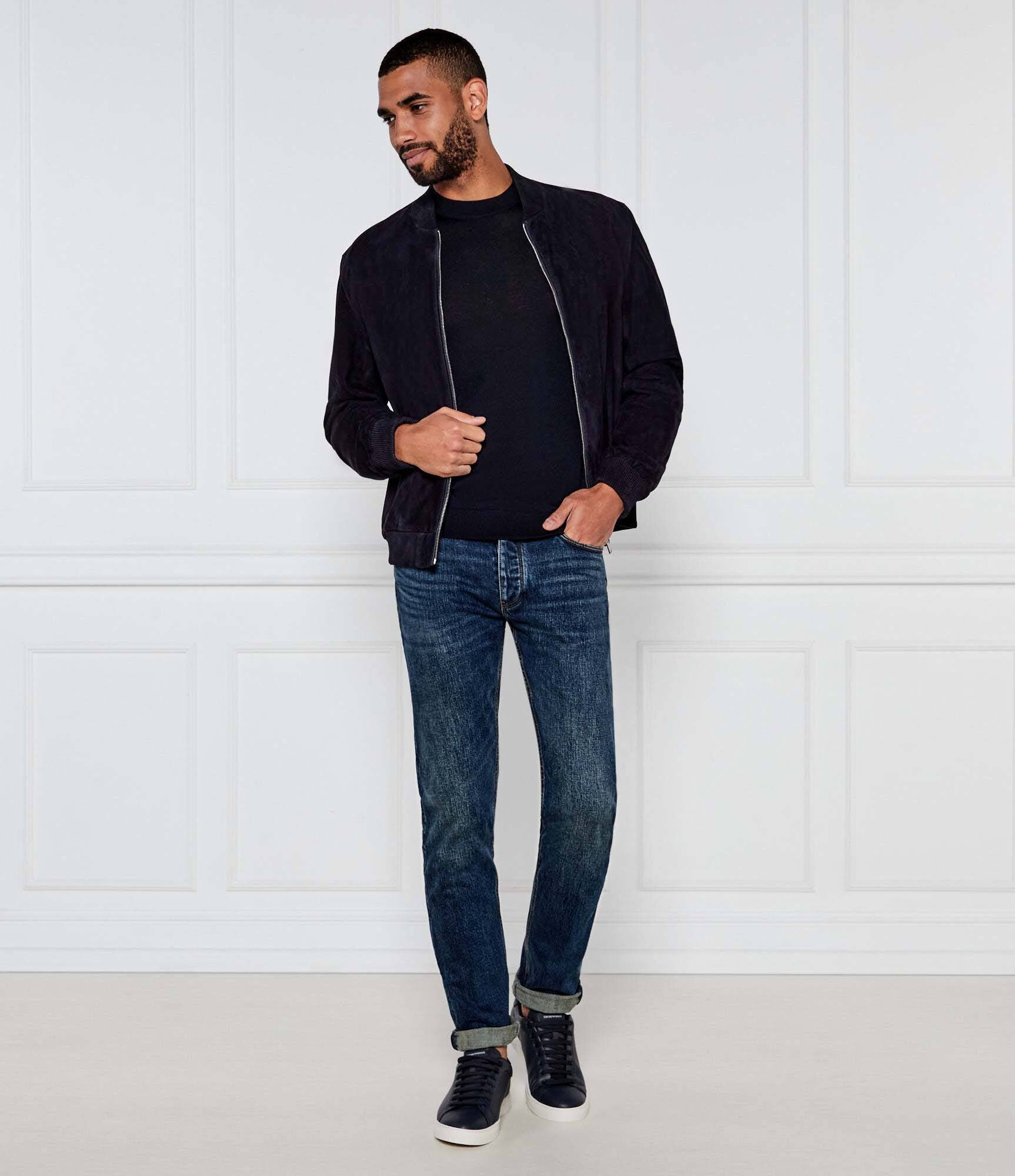 Emporio Armani De lână pulover | Slim Fit