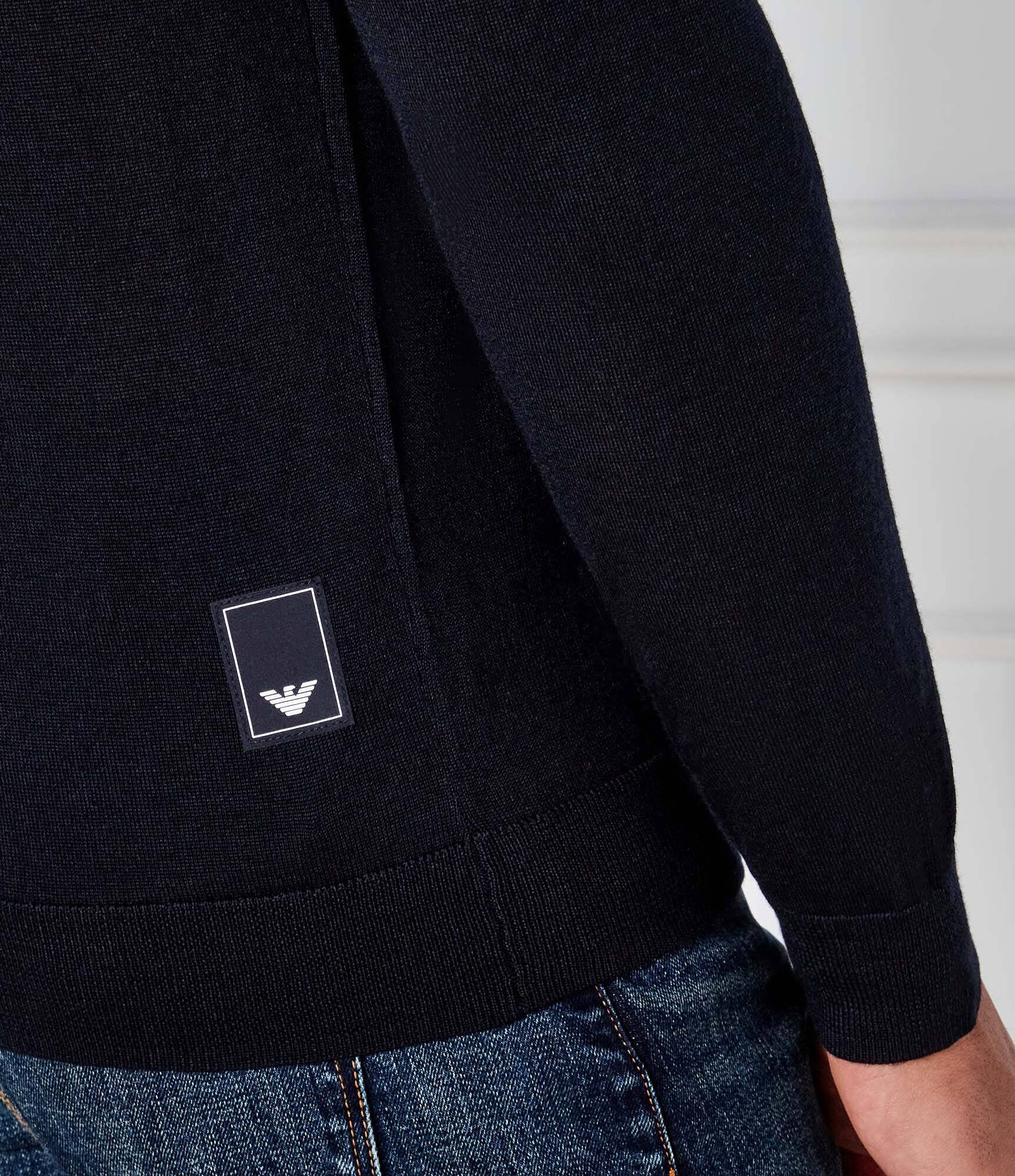 Emporio Armani De lână pulover | Slim Fit