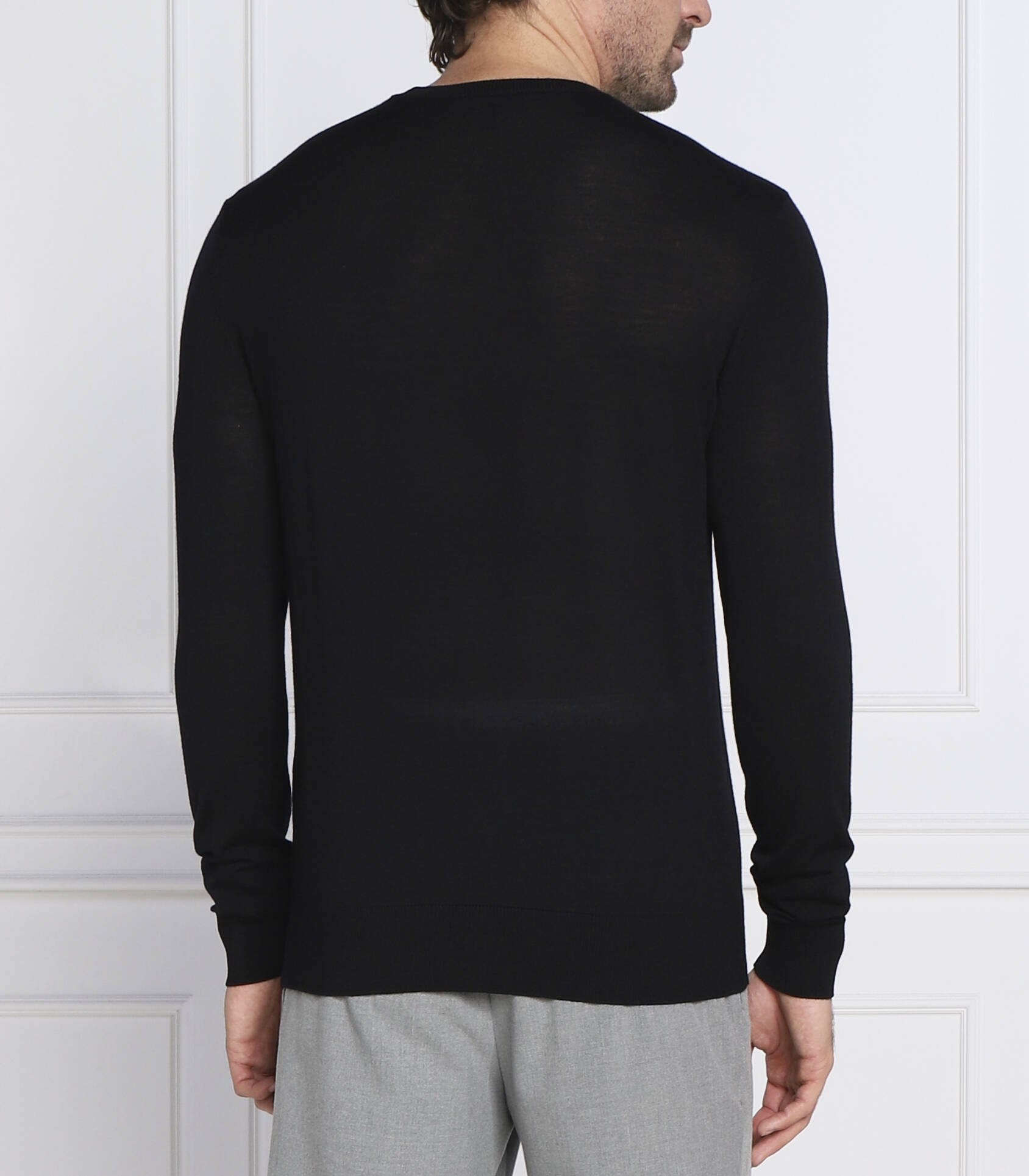 Emporio Armani de lână pulover | slim fit