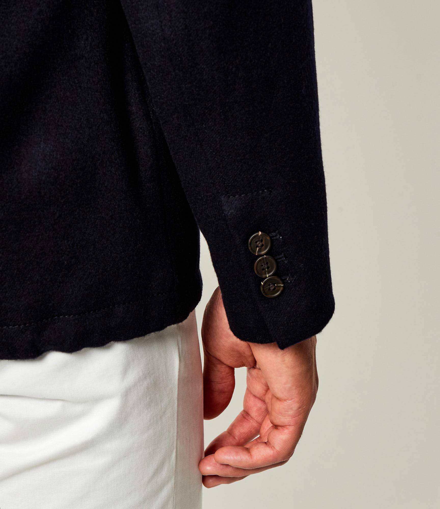 Emporio Armani De lână sacou | Loose fit cu adaos de cașmir