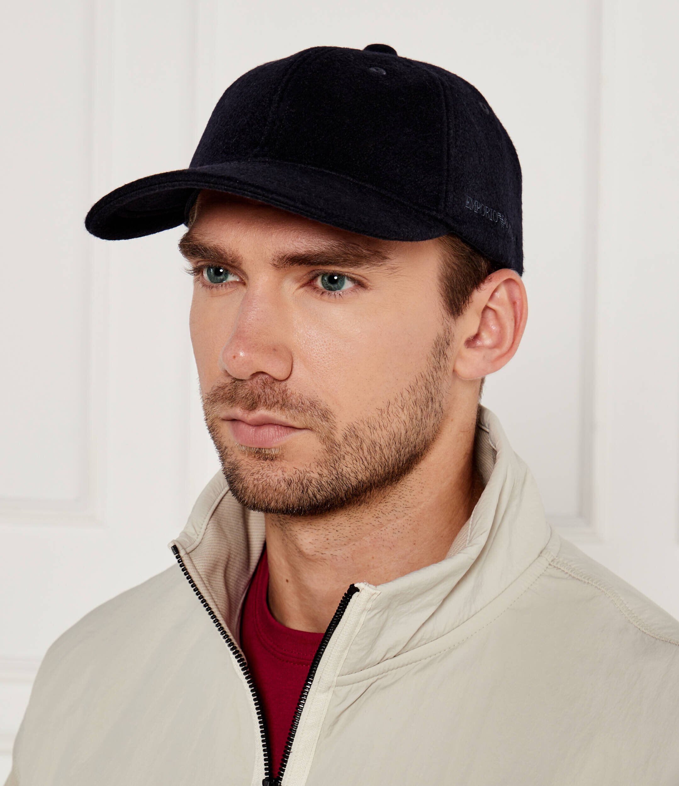 Emporio Armani De lână șapcă baseball