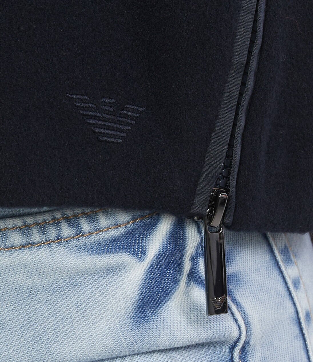 Emporio Armani De lână sweter | Relaxed fit cu adaos de cașmir