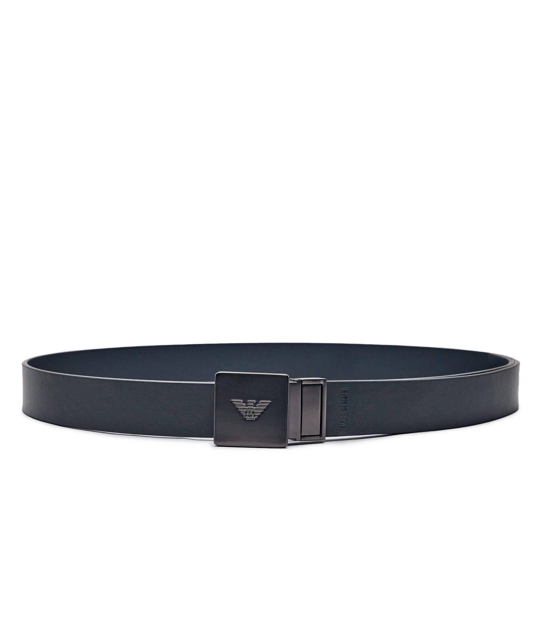 Emporio Armani De piele cu două fețe curea