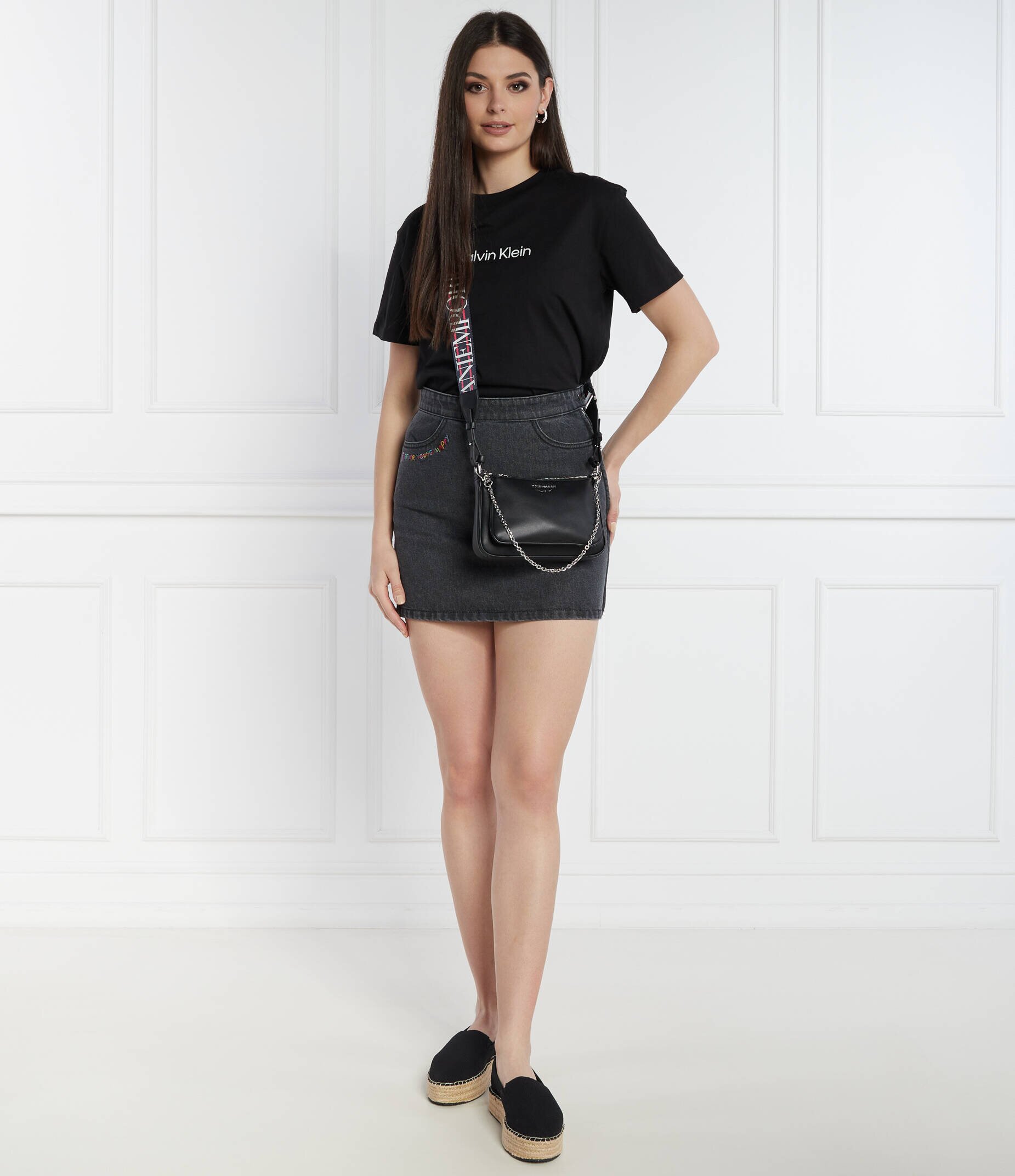 Emporio Armani De piele geantă pe umăr