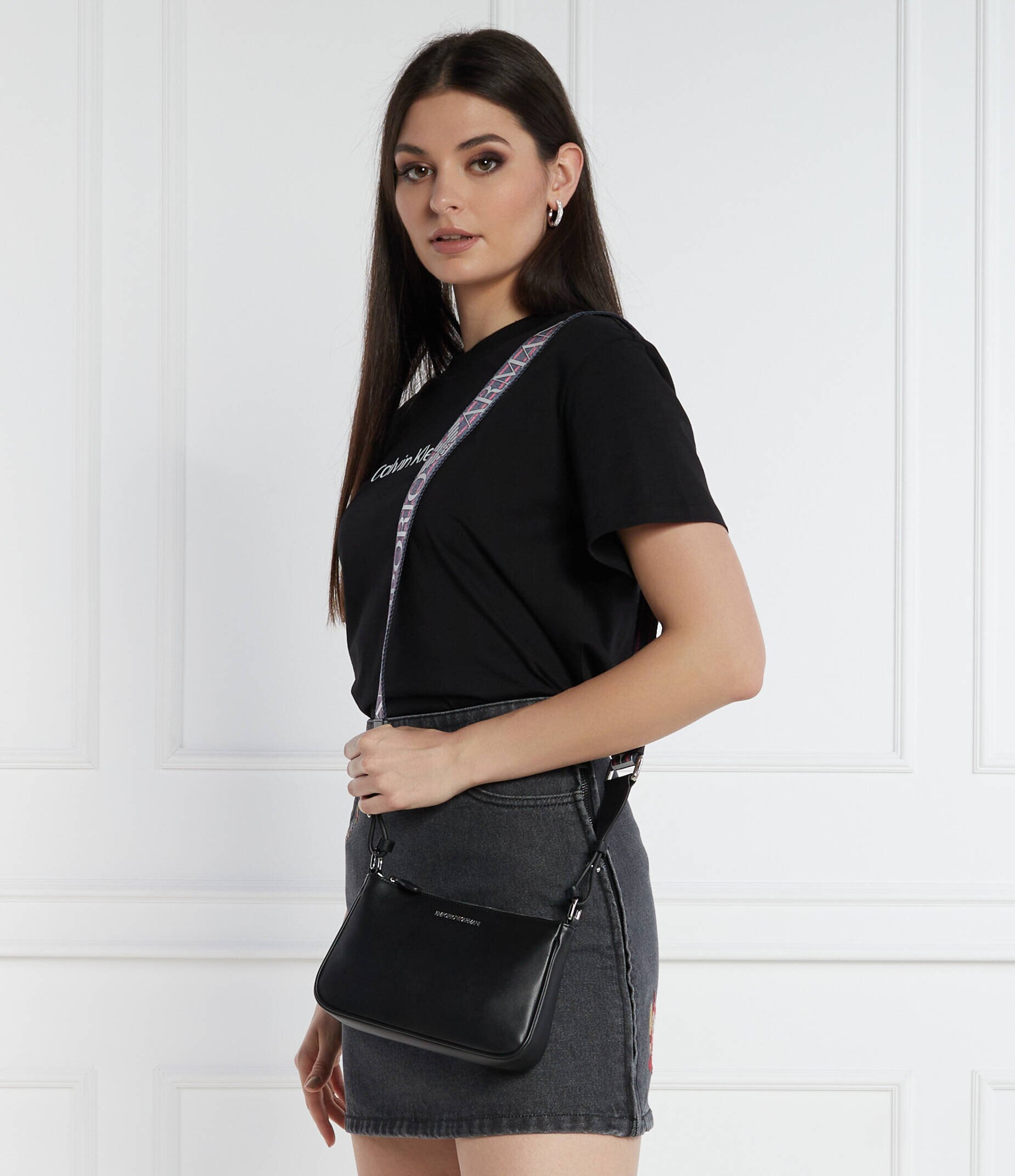 Emporio Armani De piele geantă pe umăr