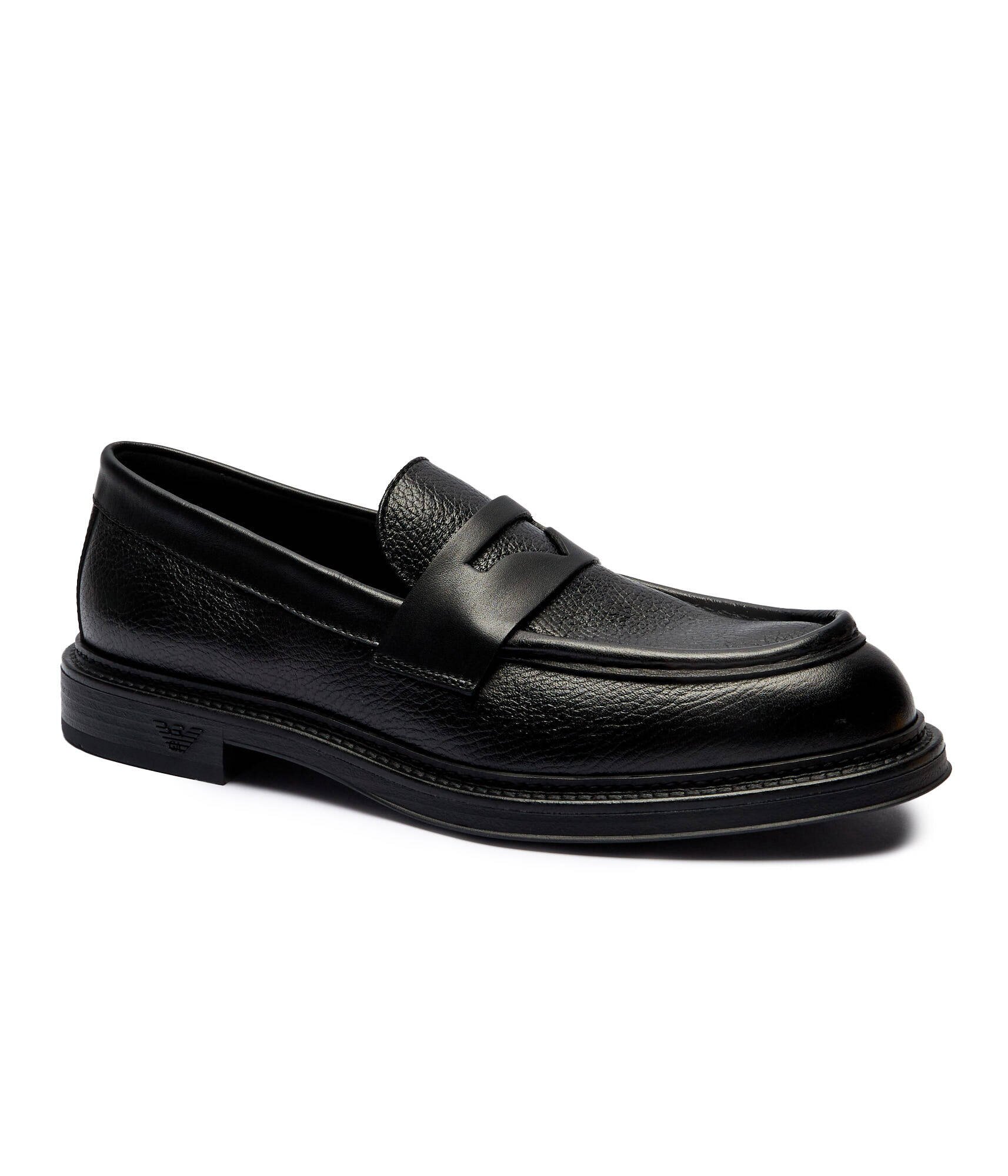 Emporio Armani De piele pantofi loafer
