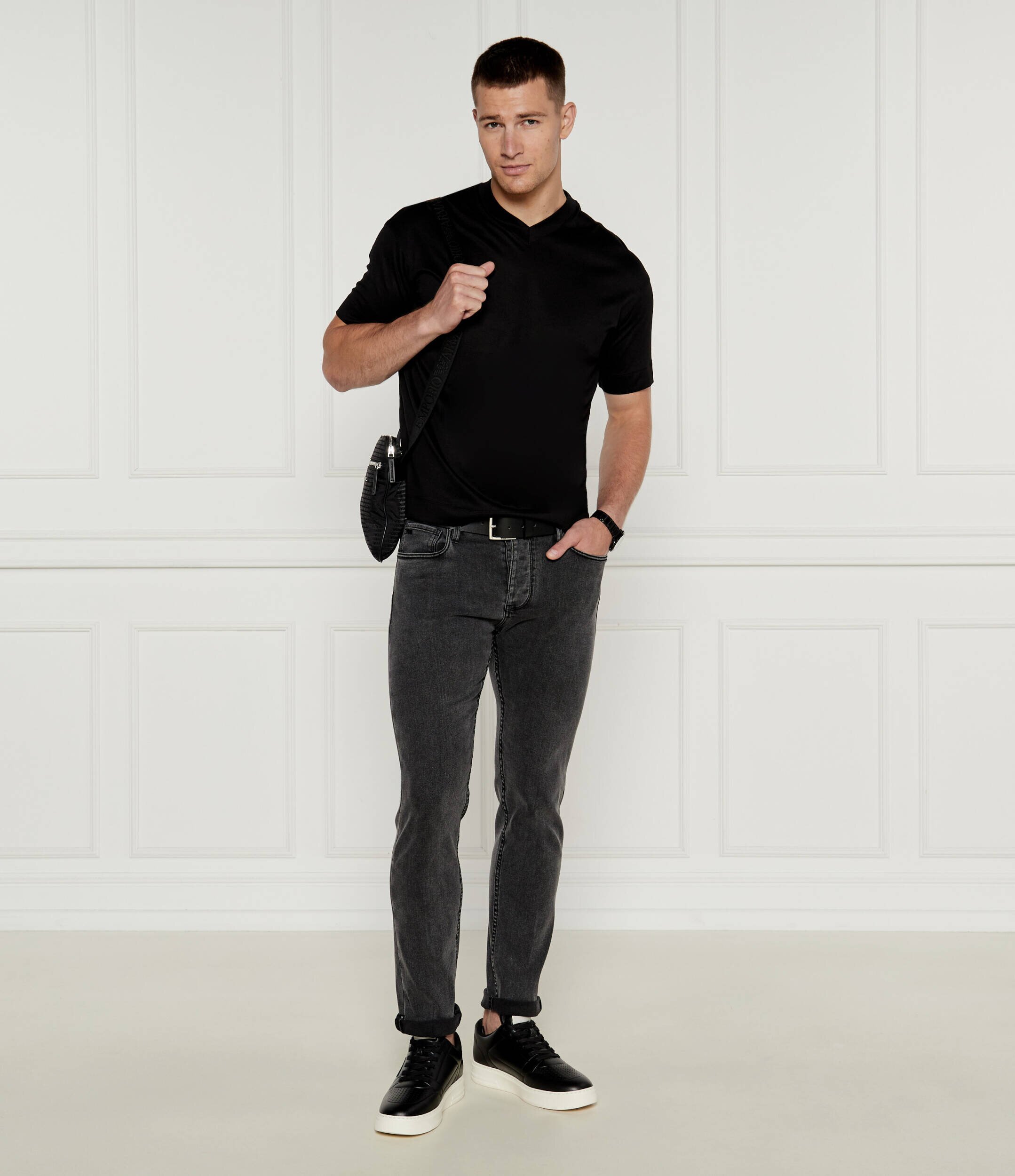 Emporio Armani De piele sneakers