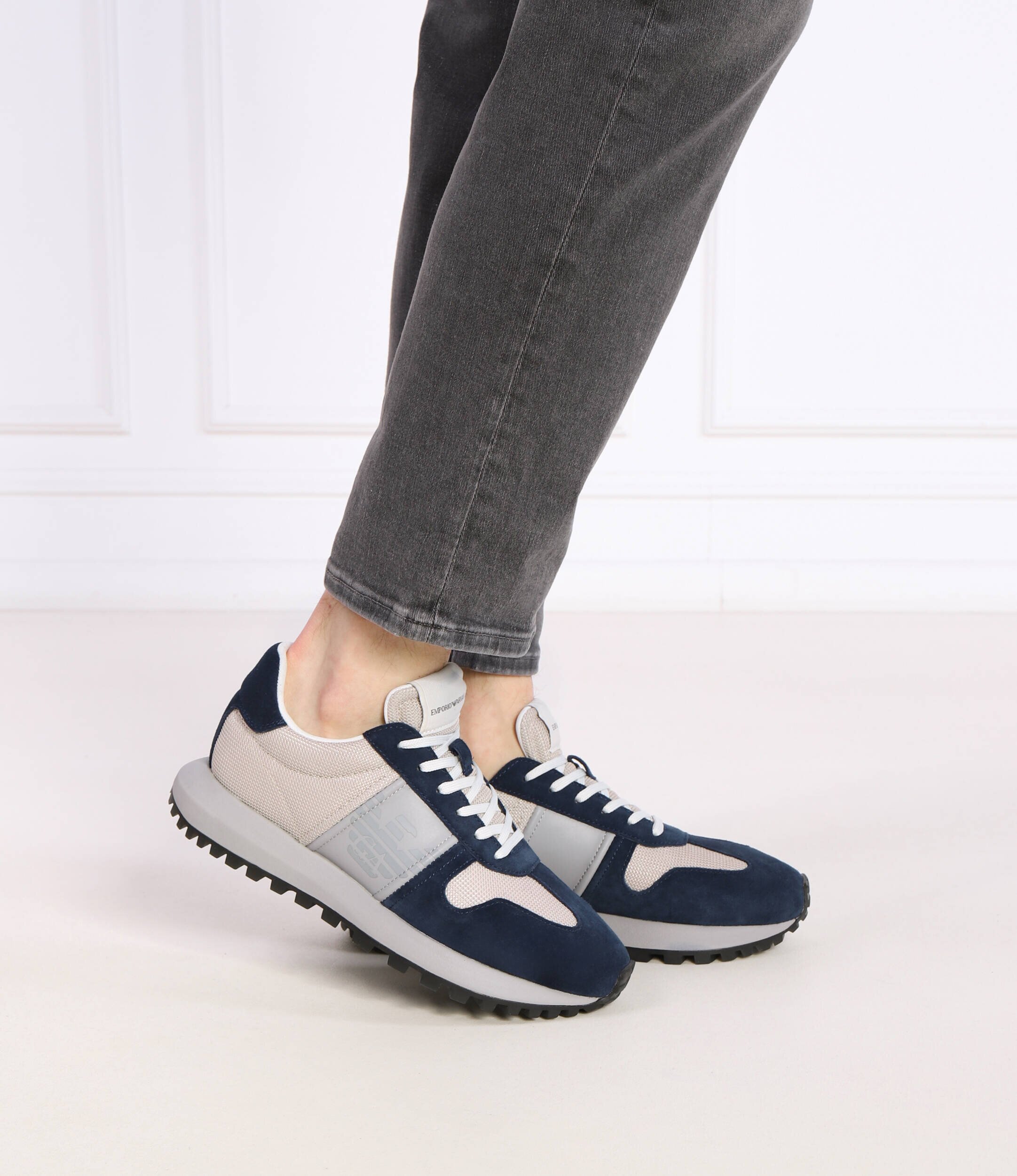 Emporio Armani De piele sneakers