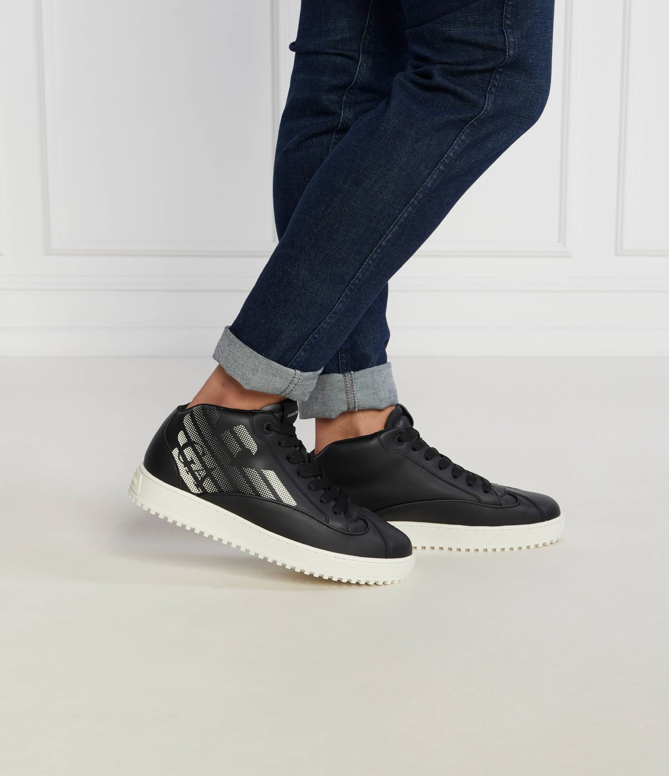 Emporio Armani De piele sneakers