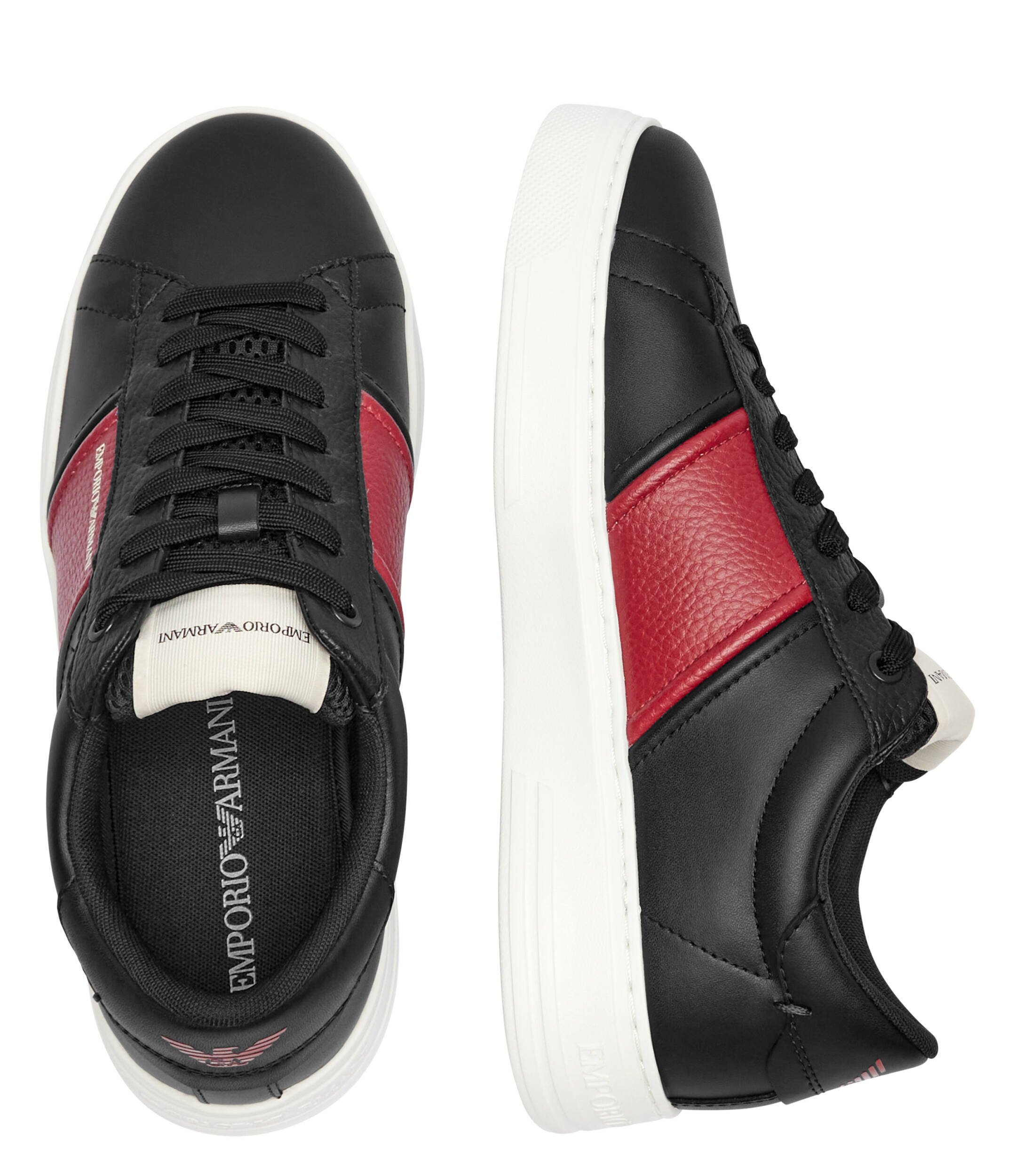 Emporio Armani De piele sneakers