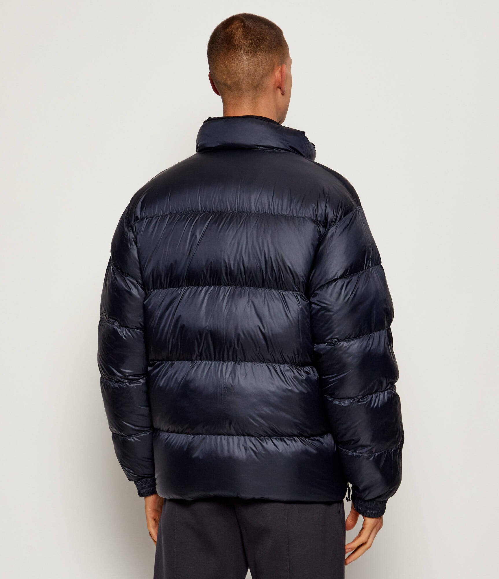 Emporio Armani De puf cu două fețe geacă | regular fit cu adaos de lână