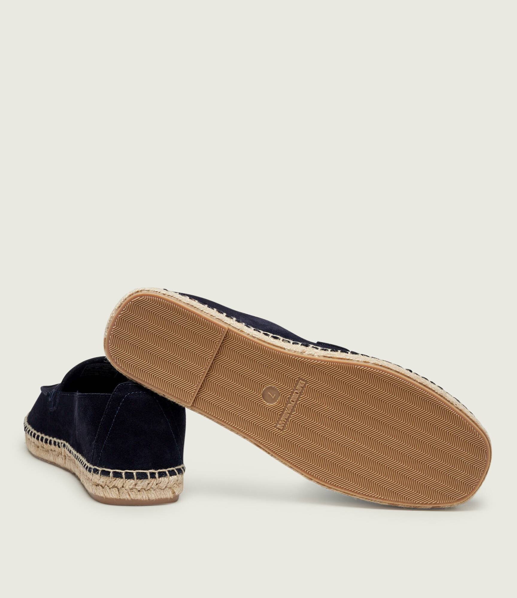 Emporio Armani Espadrile | piele întoarsă