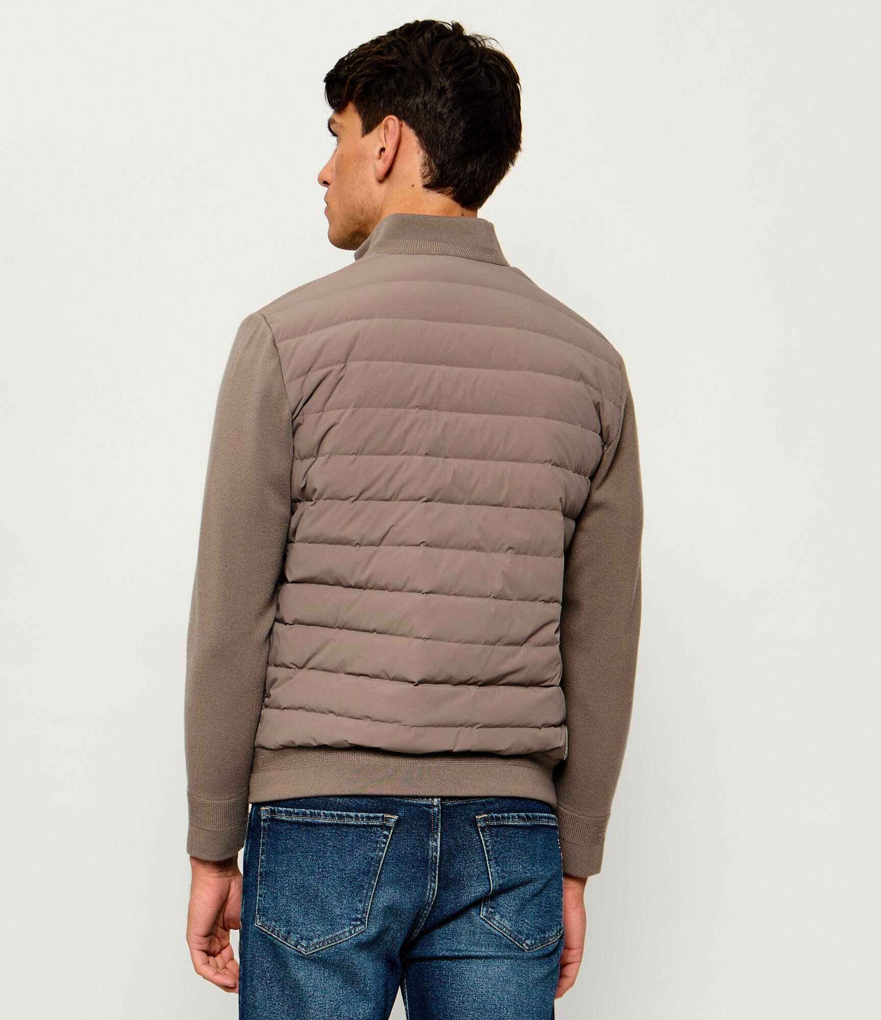 Emporio Armani Geacă de puf | regular fit cu adaos de lână