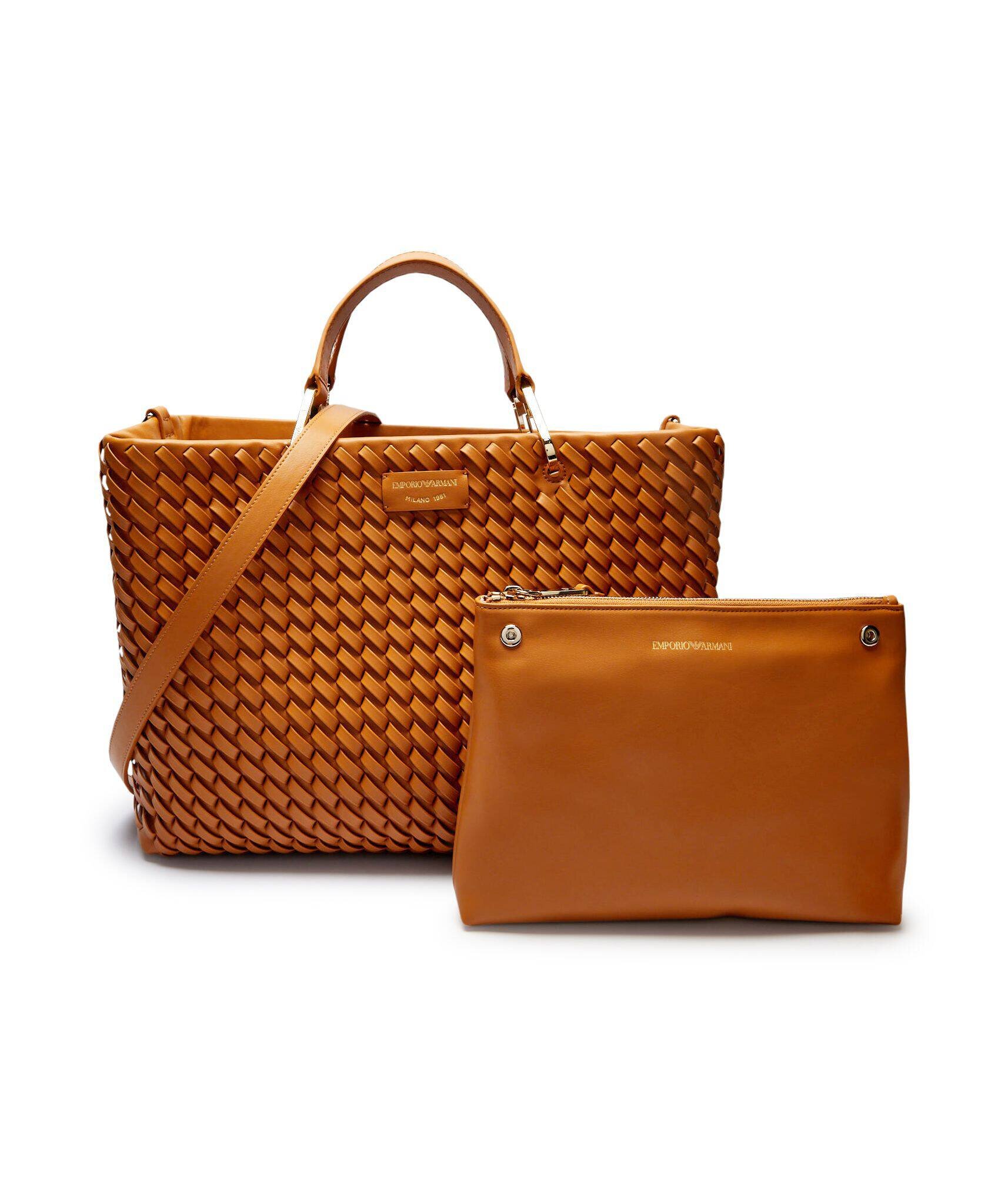 Emporio Armani Geantă shopper + borsetă