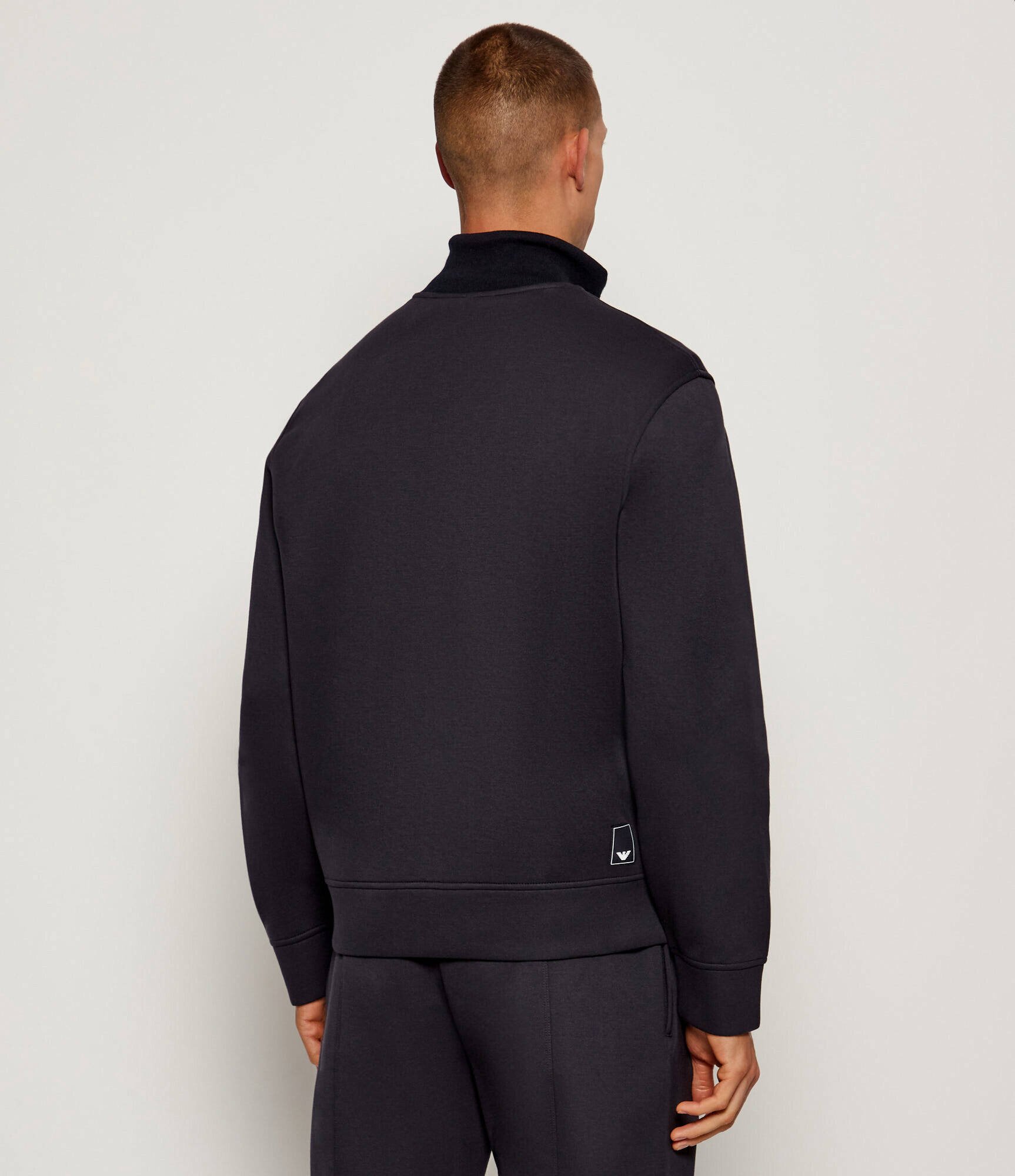 Emporio Armani Hanorac | regular fit cu adaos de lână