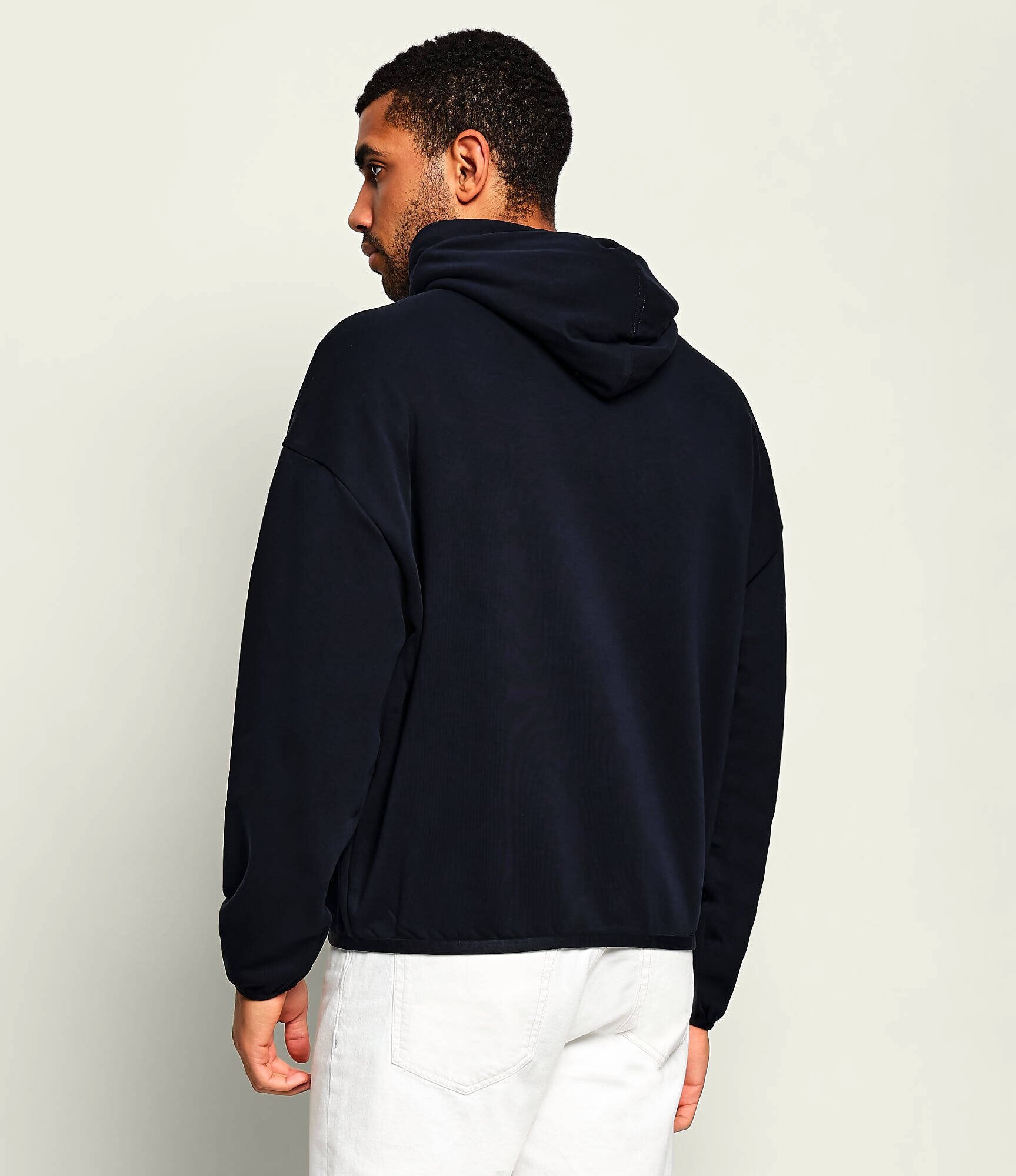 Emporio Armani Hanorac | regular fit cu adaos de mătase