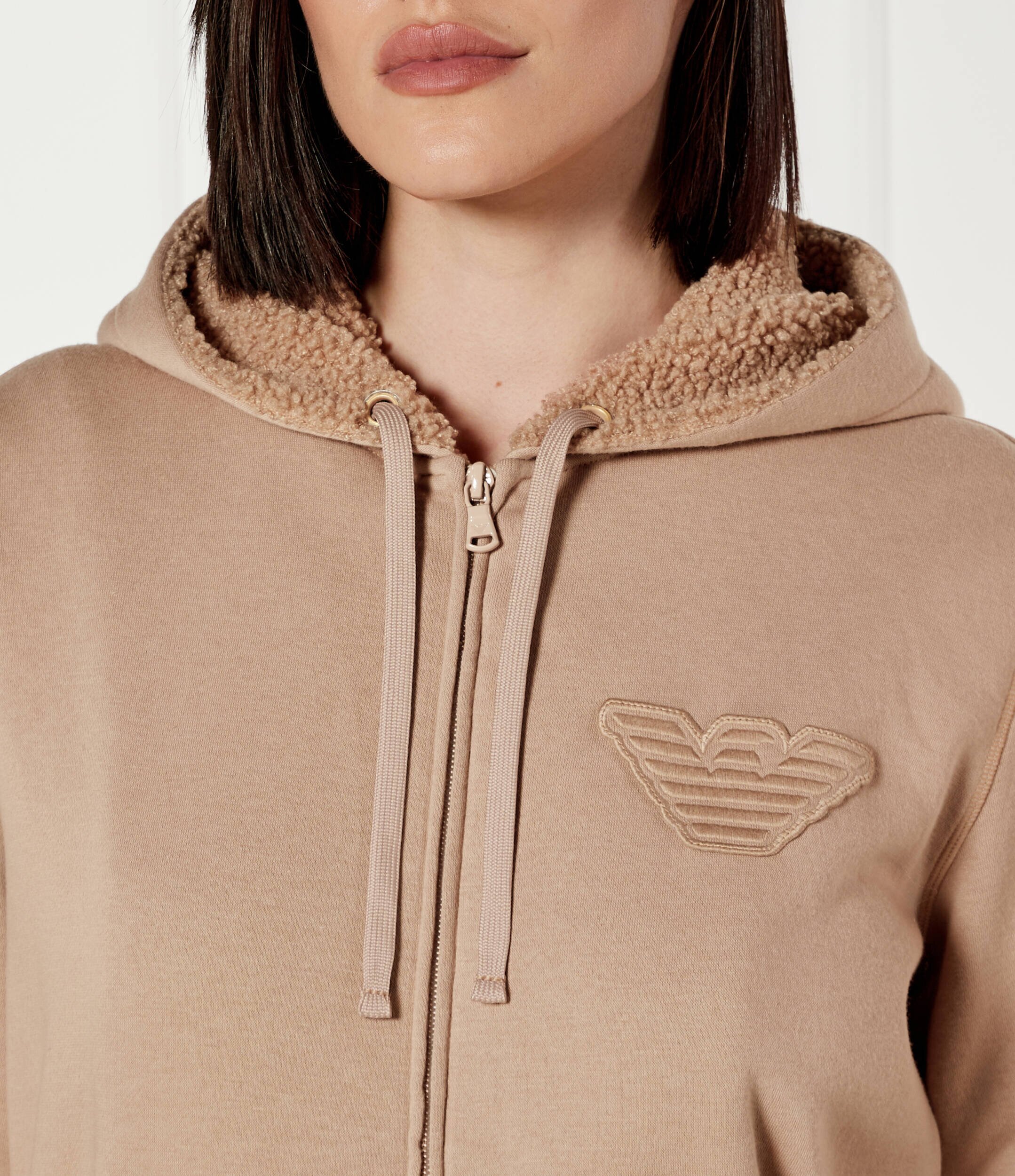 Emporio Armani Hanorac | Regular Fit | shearling