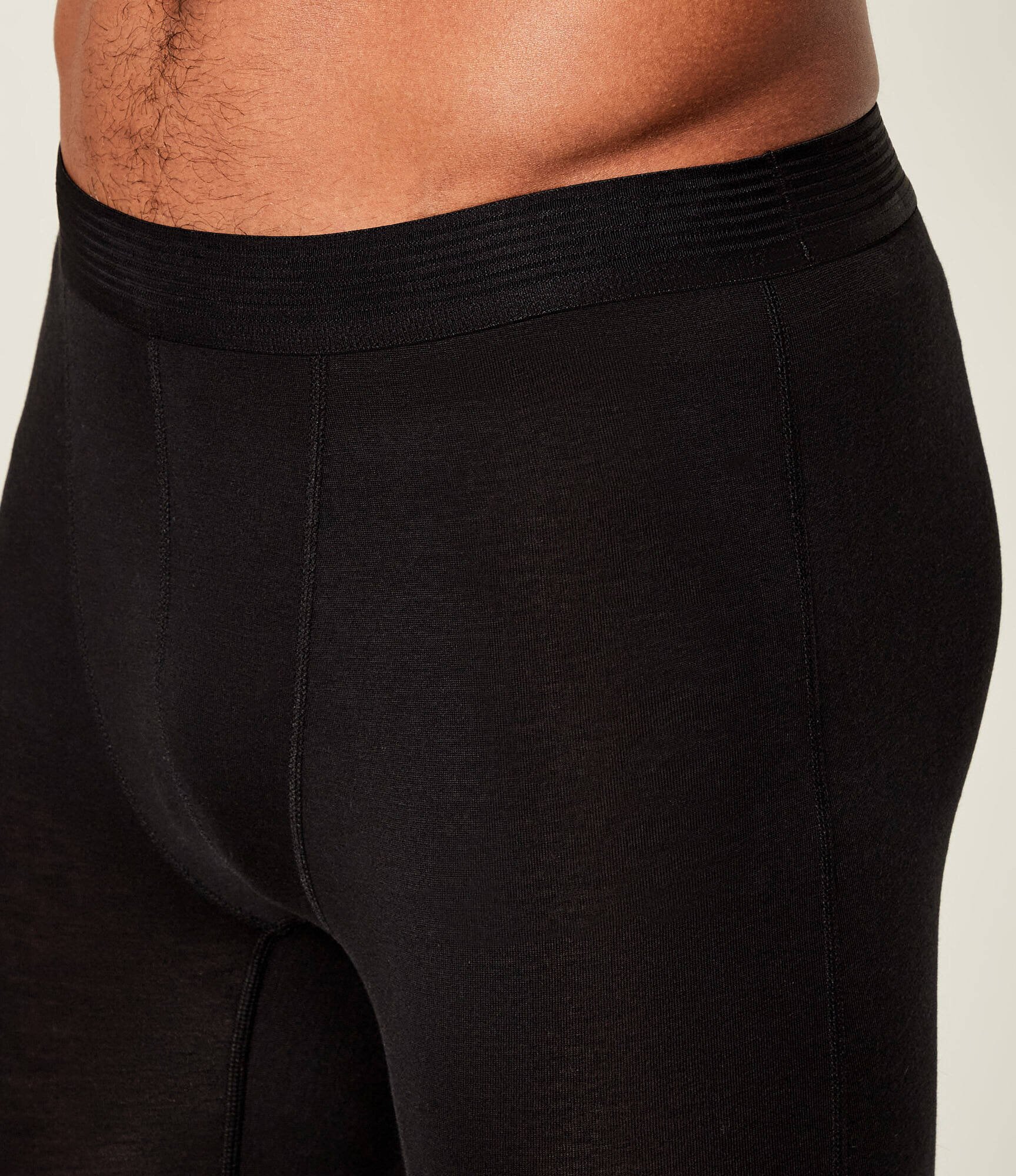 Emporio Armani Izmene colanți | Skinny fit cu adaos de lână