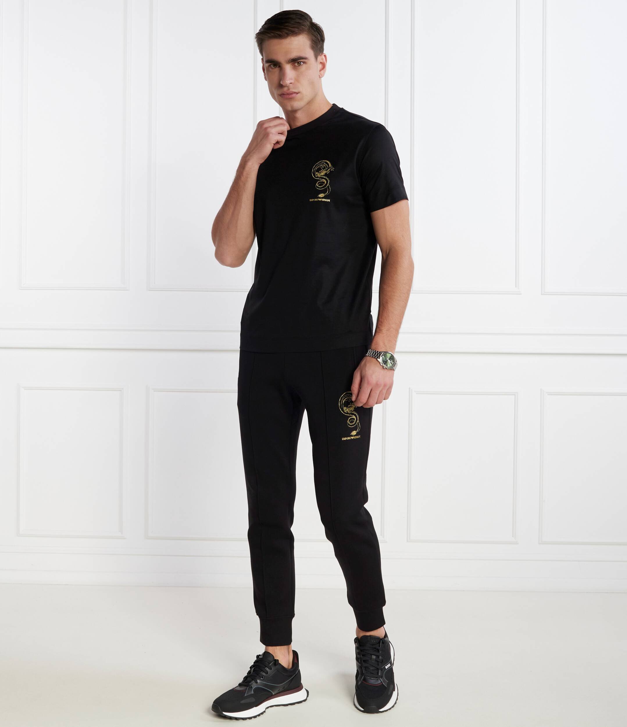 Emporio Armani Pantaloni de trening | Regular Fit