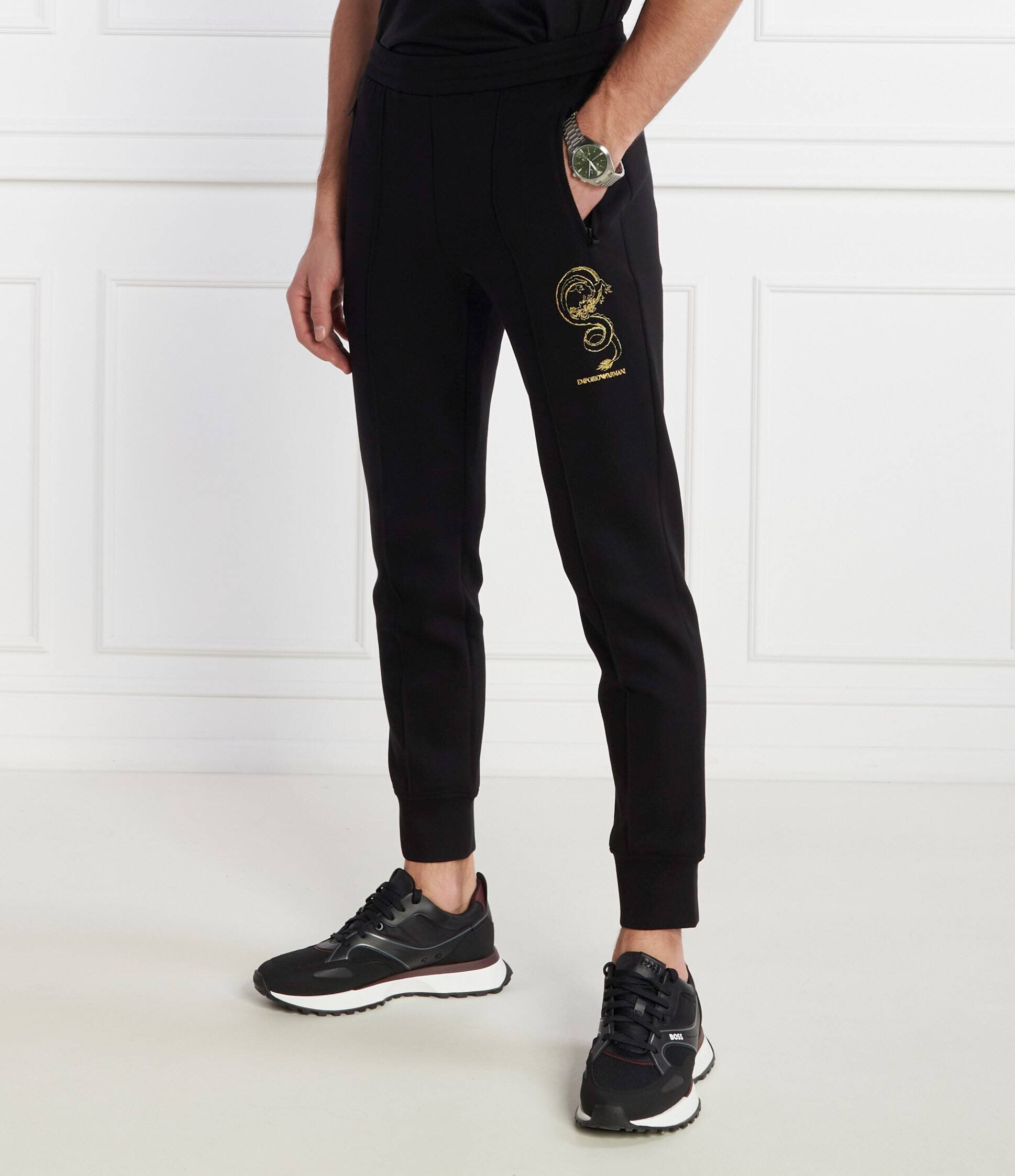 Emporio Armani Pantaloni de trening | Regular Fit