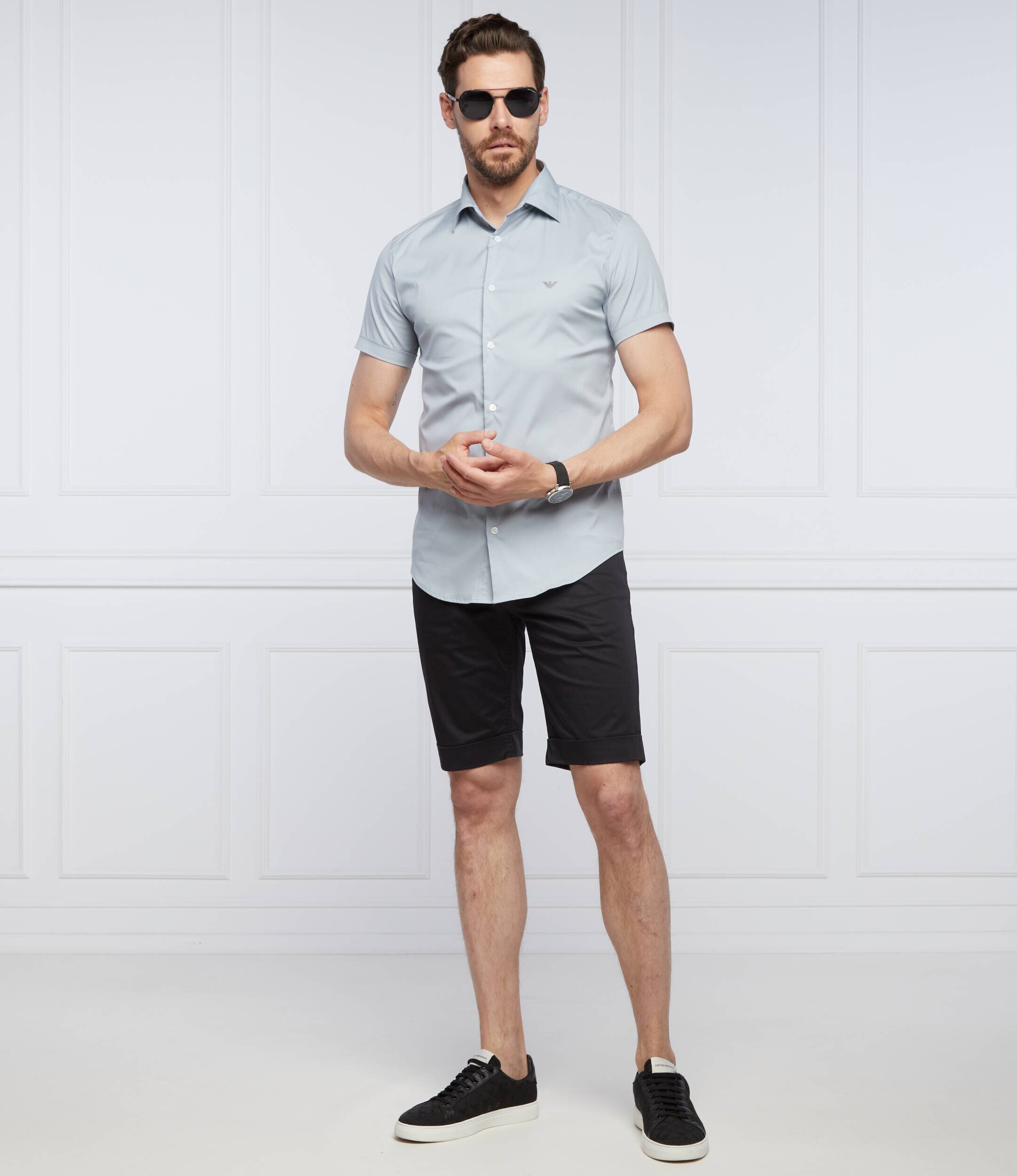 Emporio Armani Pantaloni scurți chino | regular fit