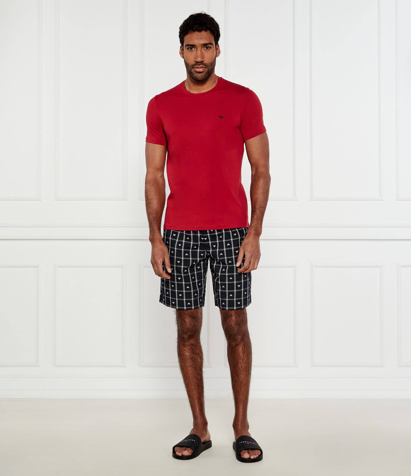 Emporio Armani Pantaloni scurți de pijama | Regular Fit