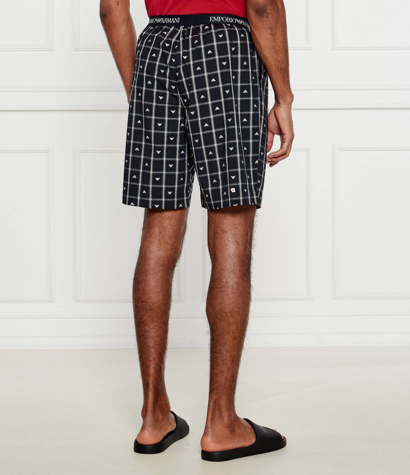 Emporio Armani Pantaloni scurți de pijama | Regular Fit