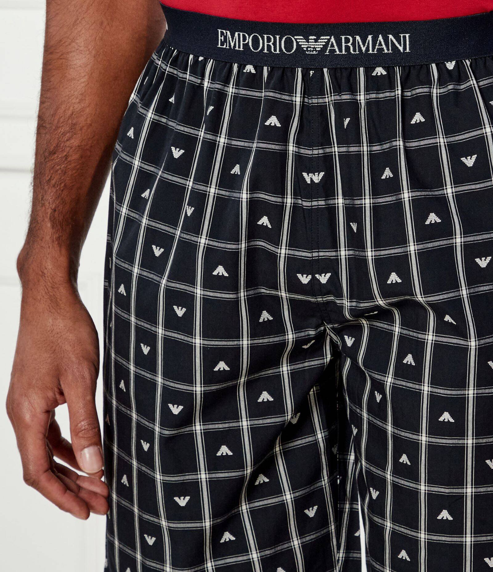 Emporio Armani Pantaloni scurți de pijama | Regular Fit