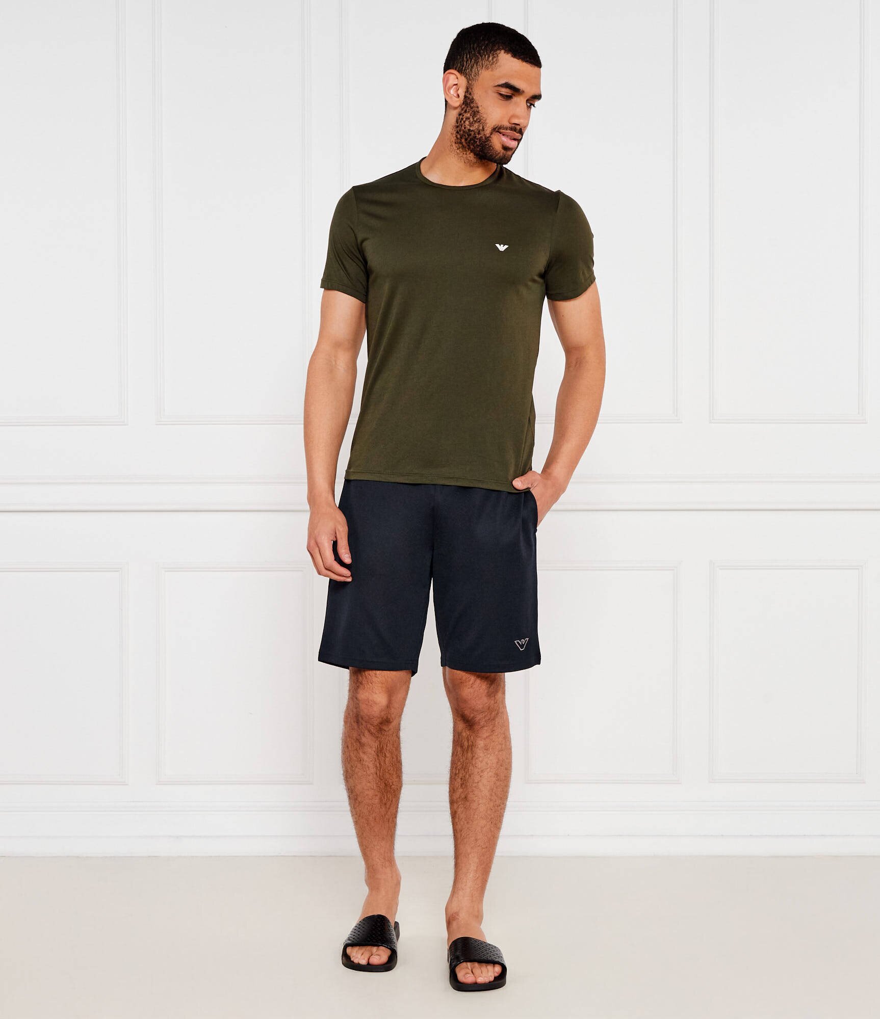Emporio Armani Pantaloni scurți | Regular Fit