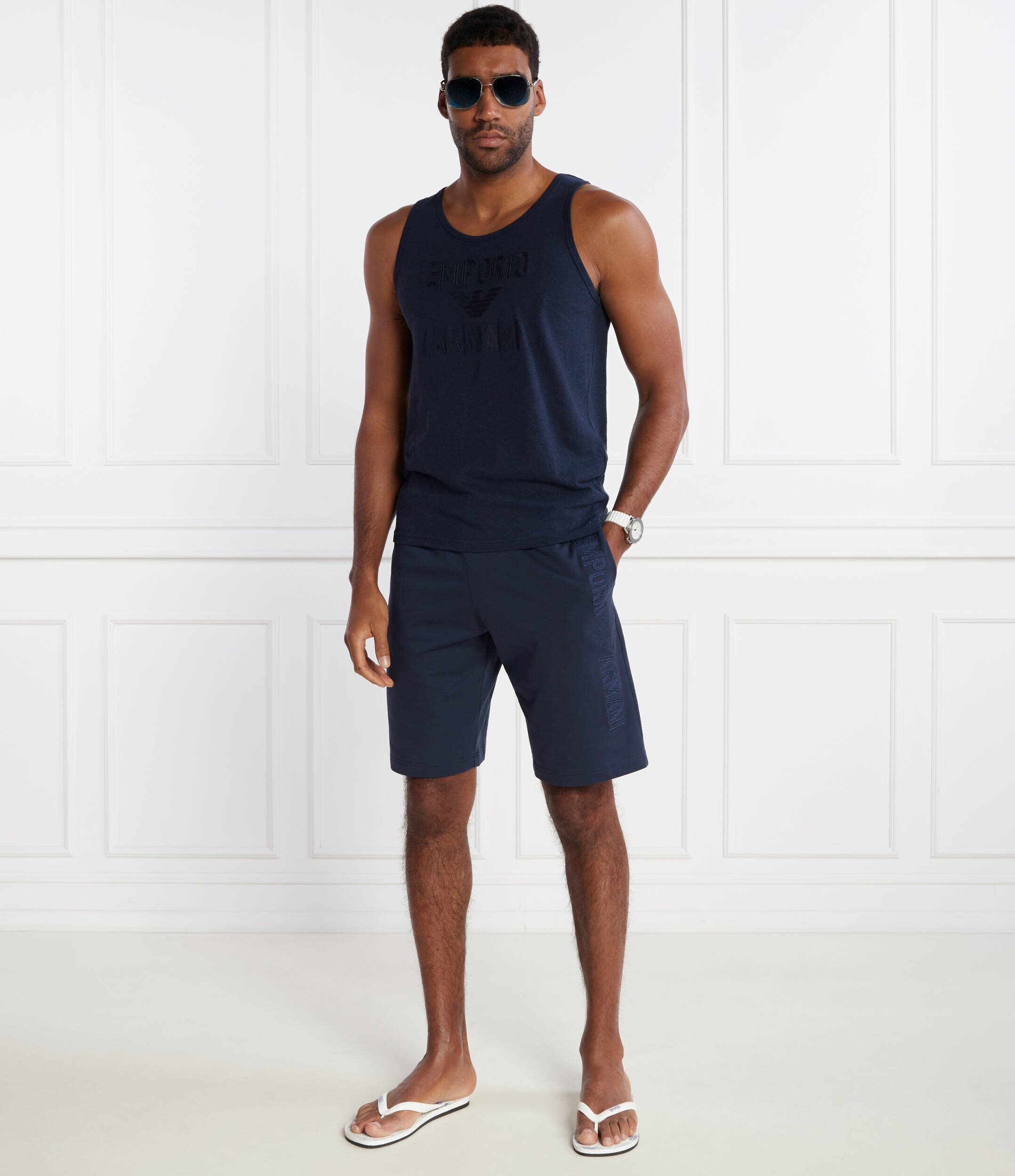 Emporio Armani Pantaloni scurți | Regular Fit