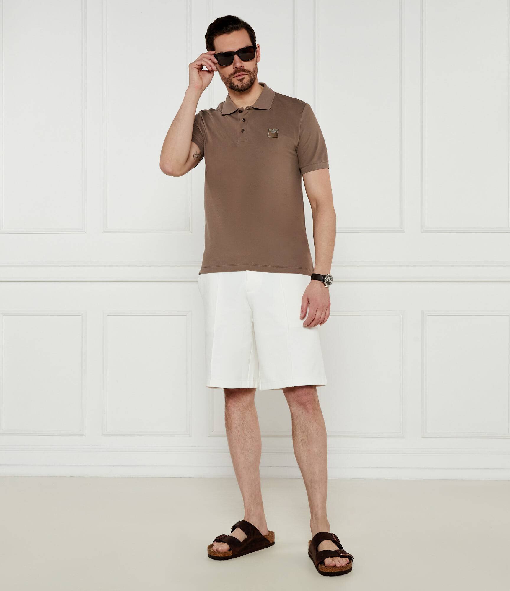 Emporio Armani Pantaloni scurți | Regular Fit