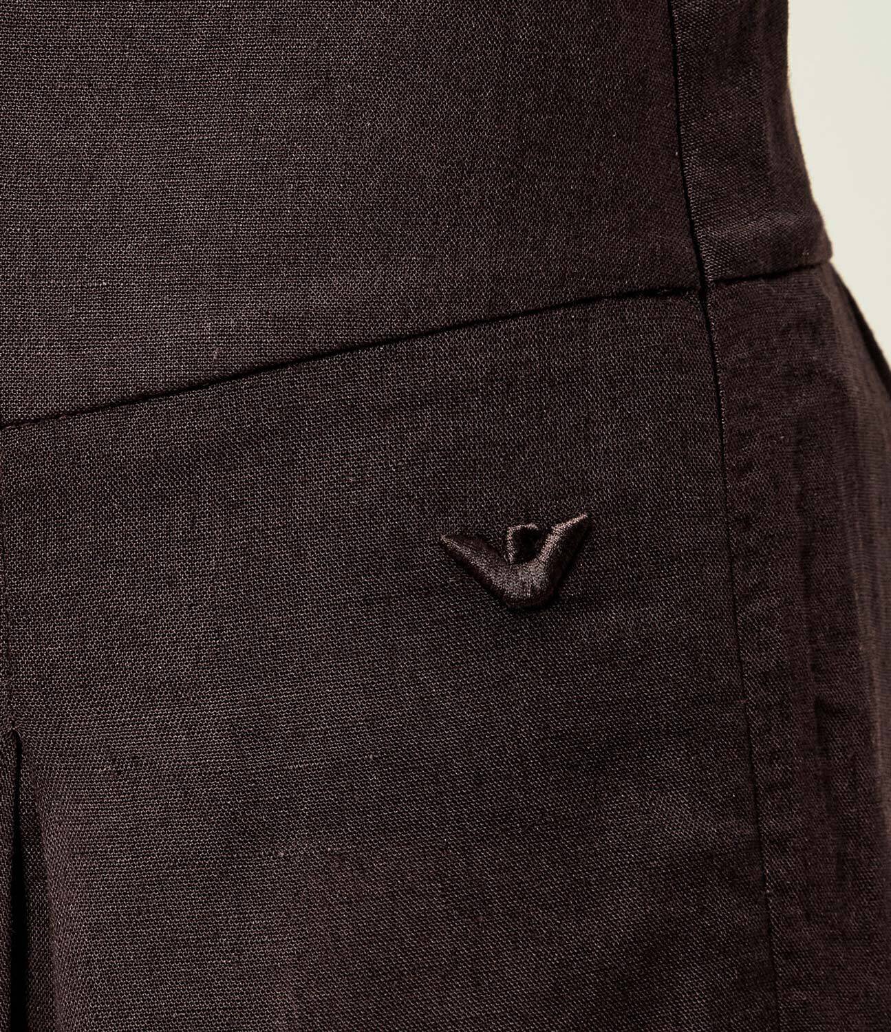 Emporio Armani Pantaloni scurți | regular fit | cu adaos de in