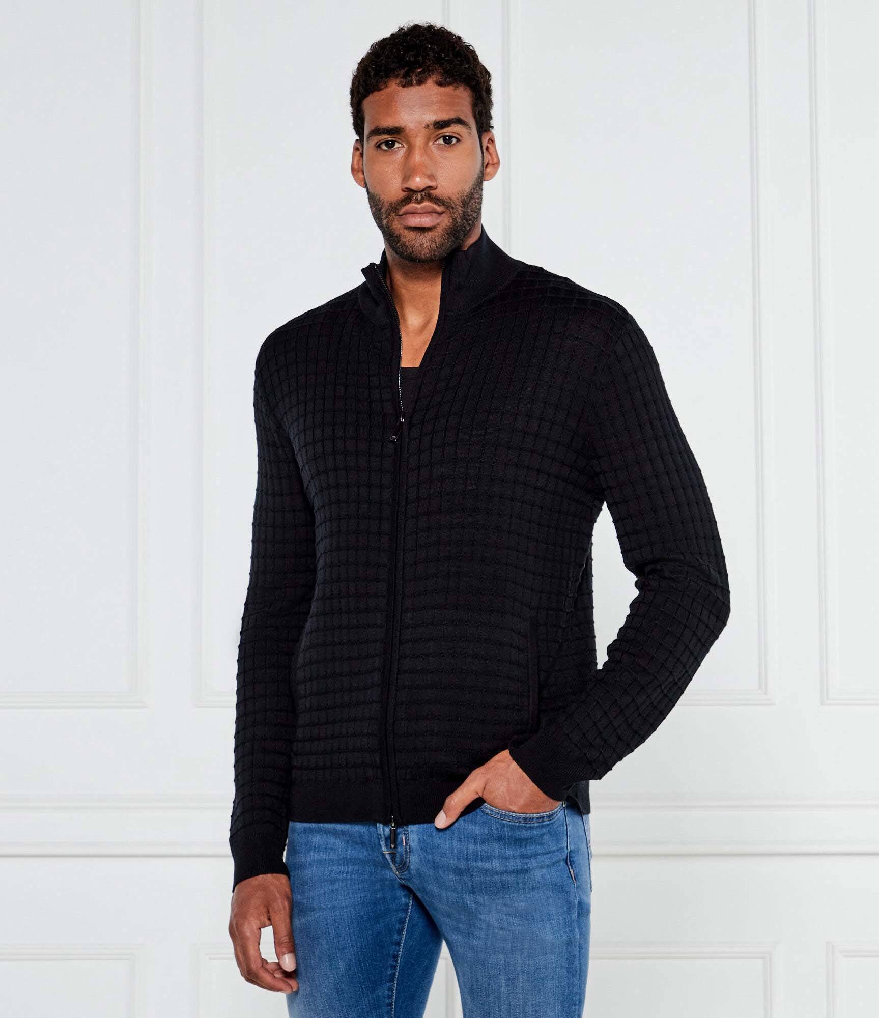 Emporio Armani Pulover | Regular Fit cu adaos de lână