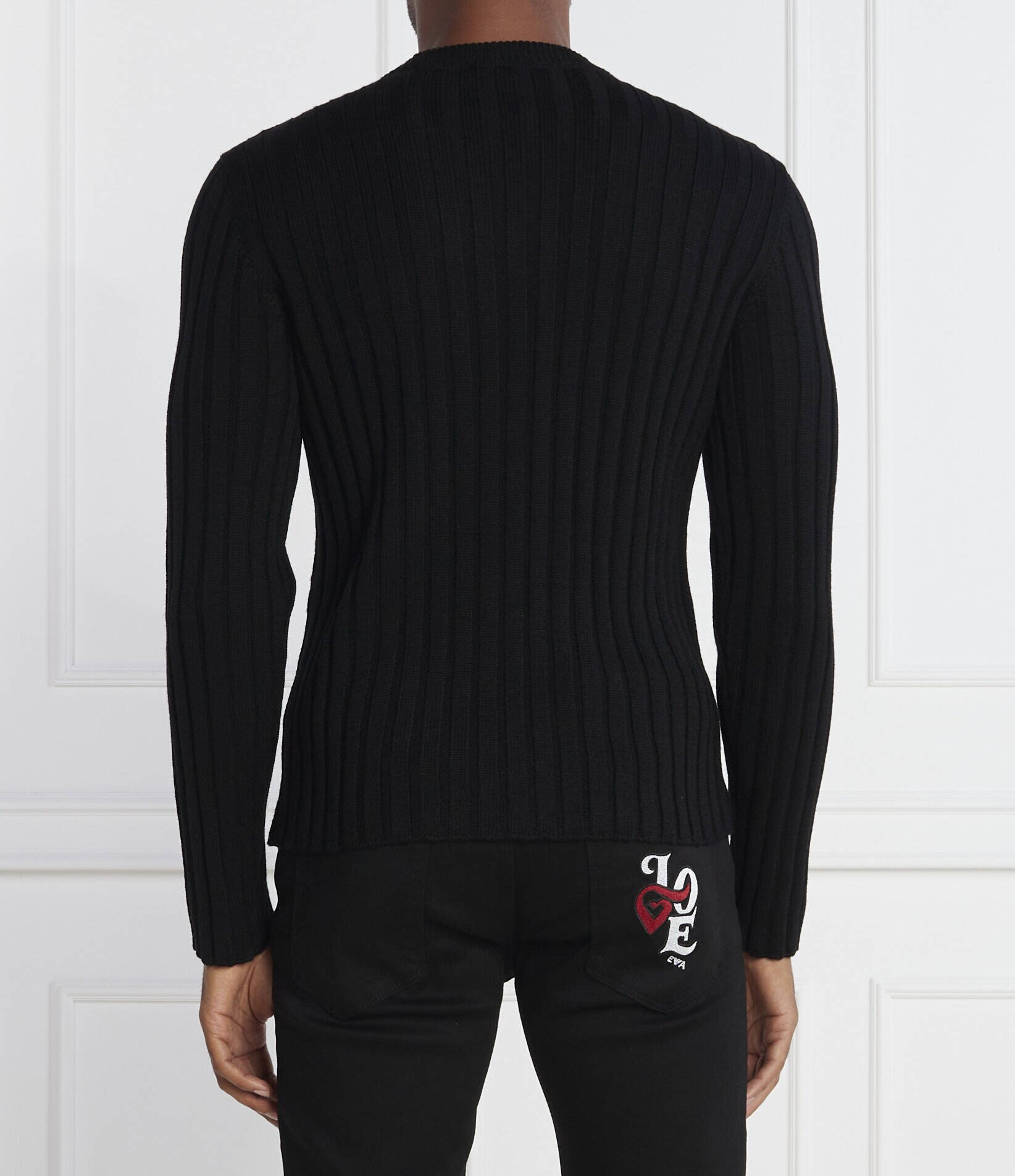 Emporio Armani Pulover | Regular Fit cu adaos de lână