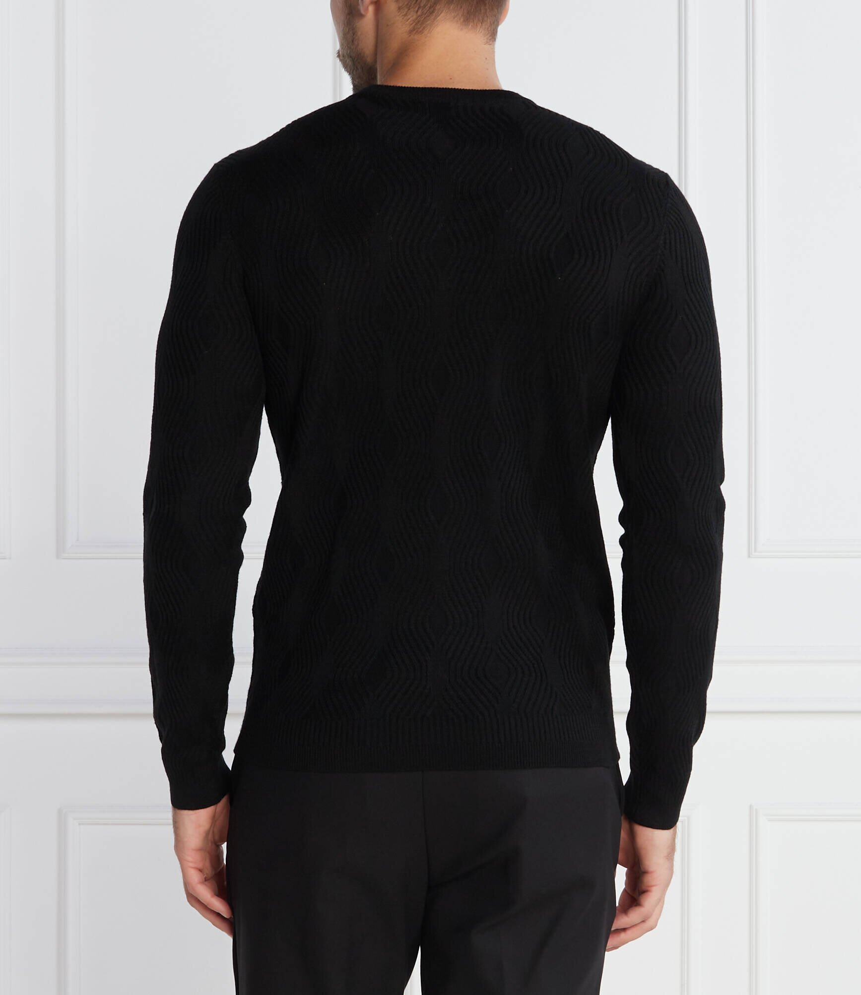 Emporio Armani Pulover | Regular Fit cu adaos de lână