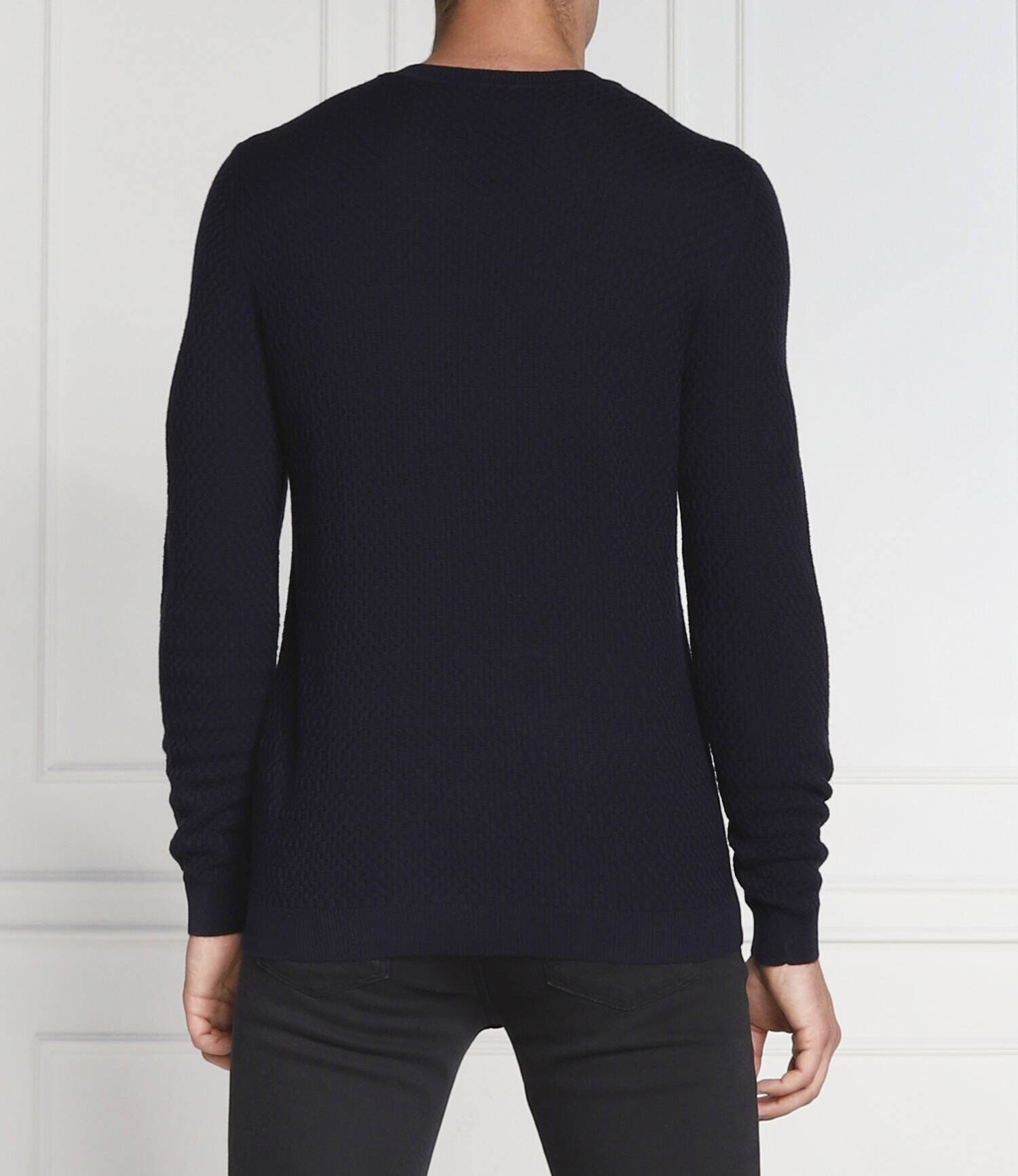 Emporio Armani Pulover | Slim Fit cu adaos de lână
