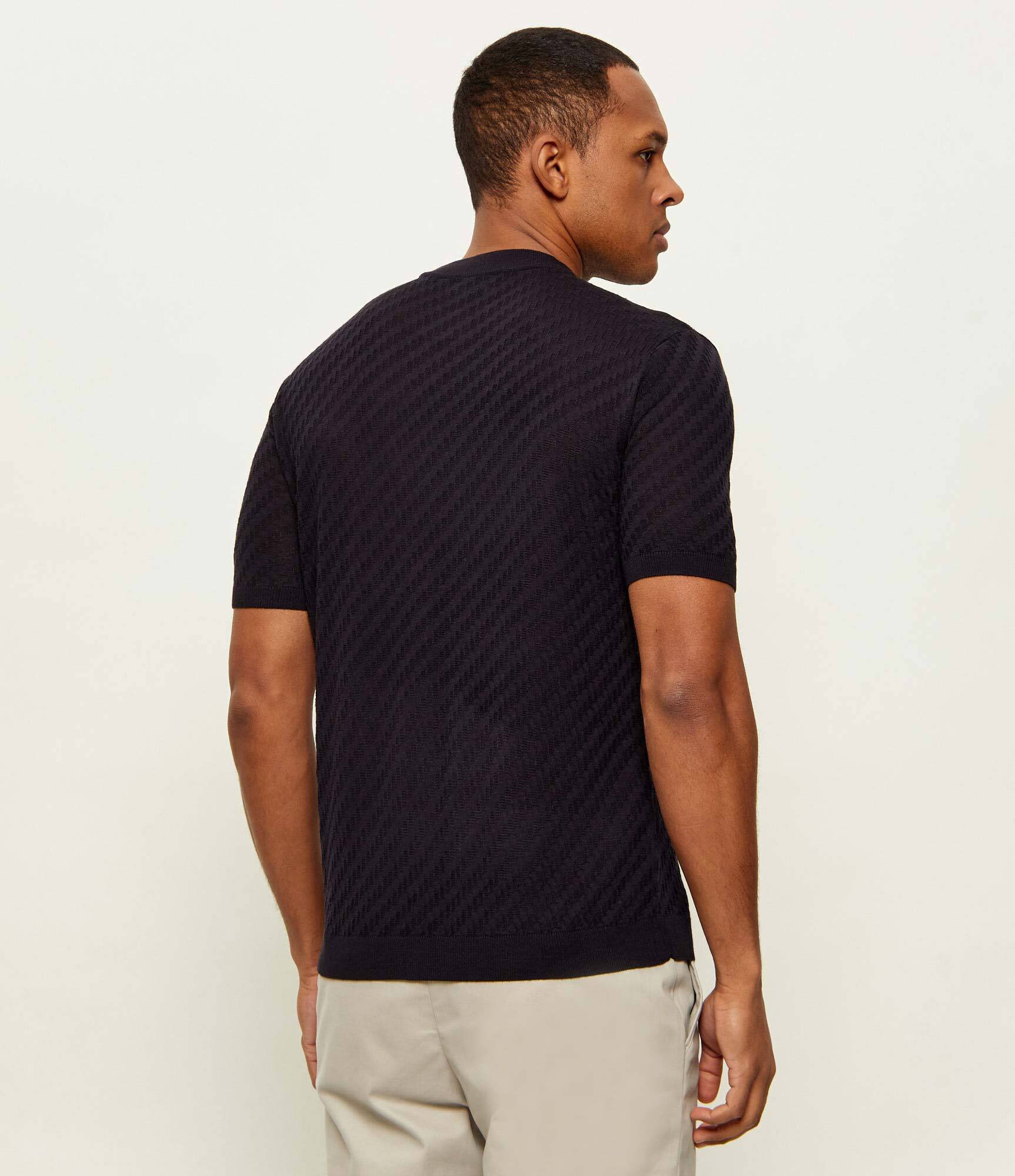 Emporio Armani Pulover | Slim Fit cu adaos de lână