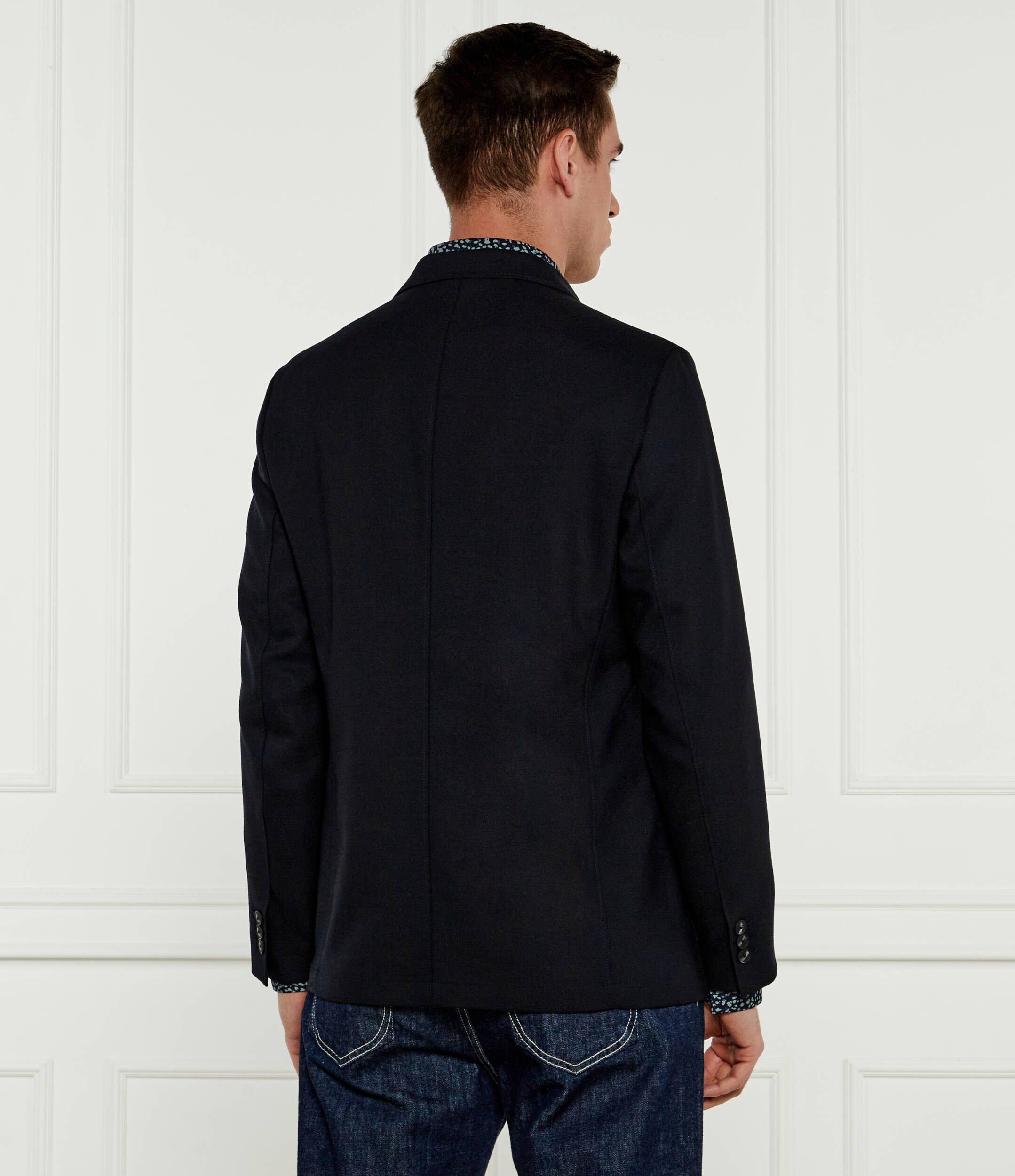 Emporio Armani Sacou | Regular Fit cu adaos de lână