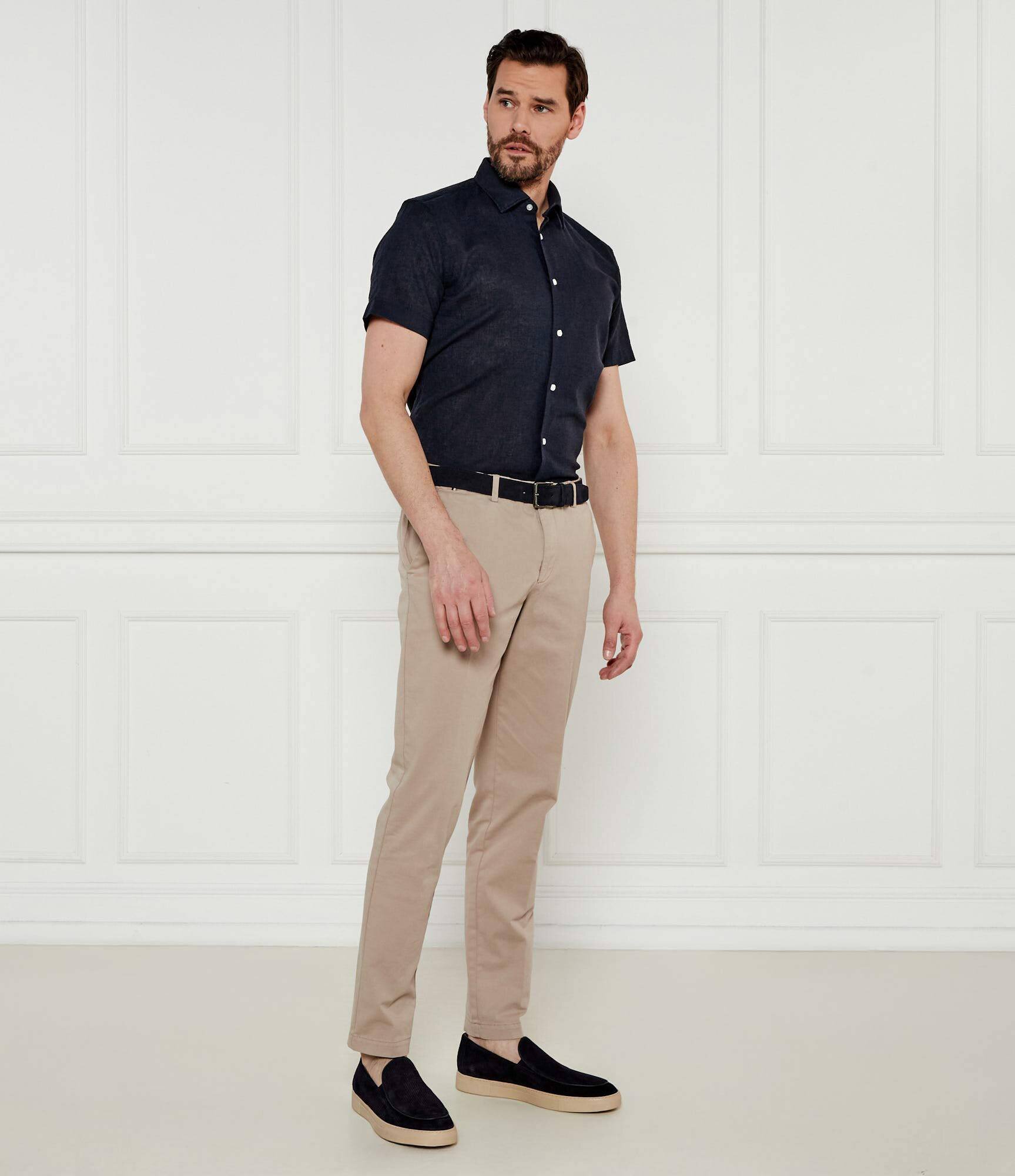 Emporio Armani Slip on | piele întoarsă
