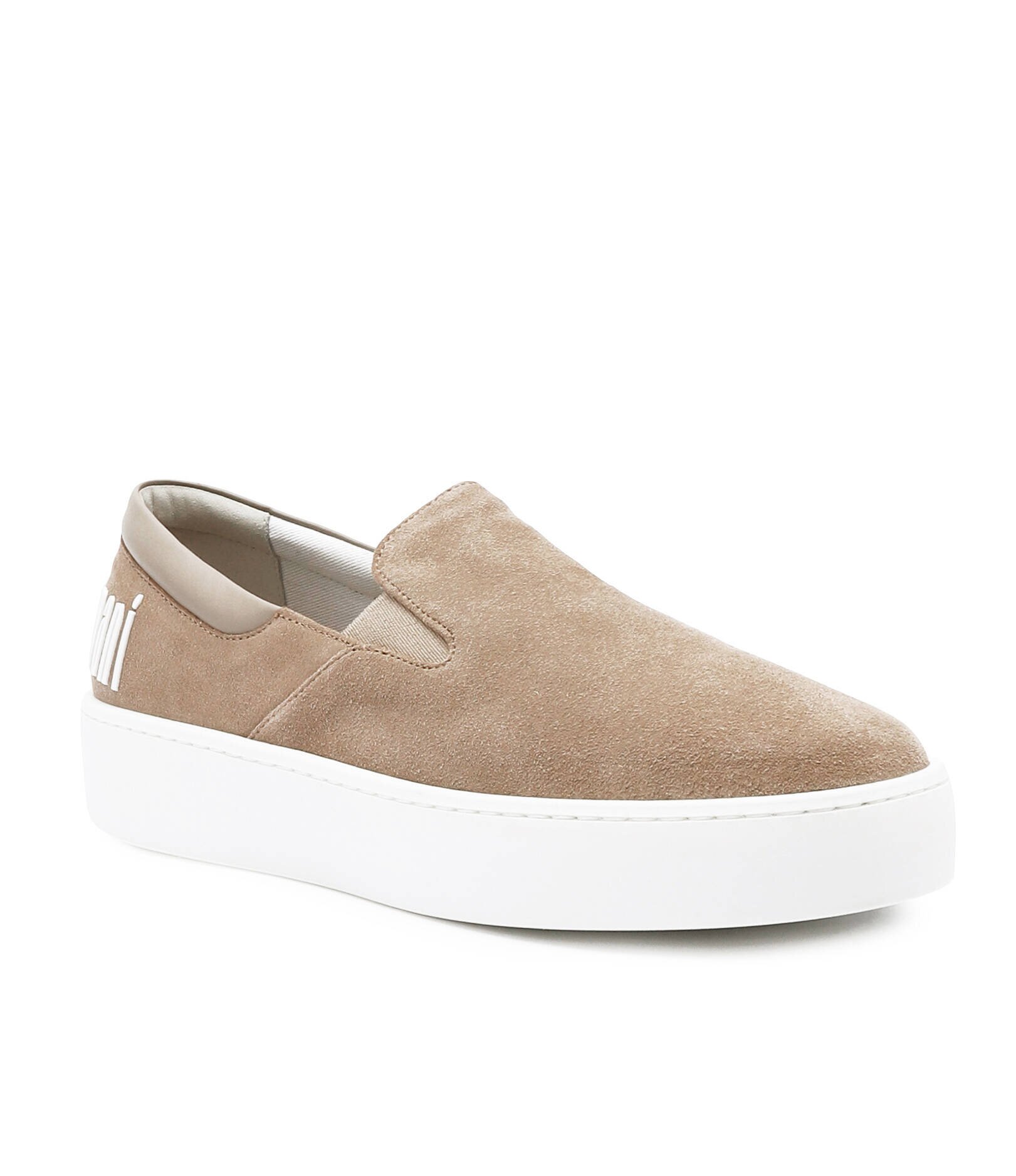Emporio Armani Slip on | piele întoarsă