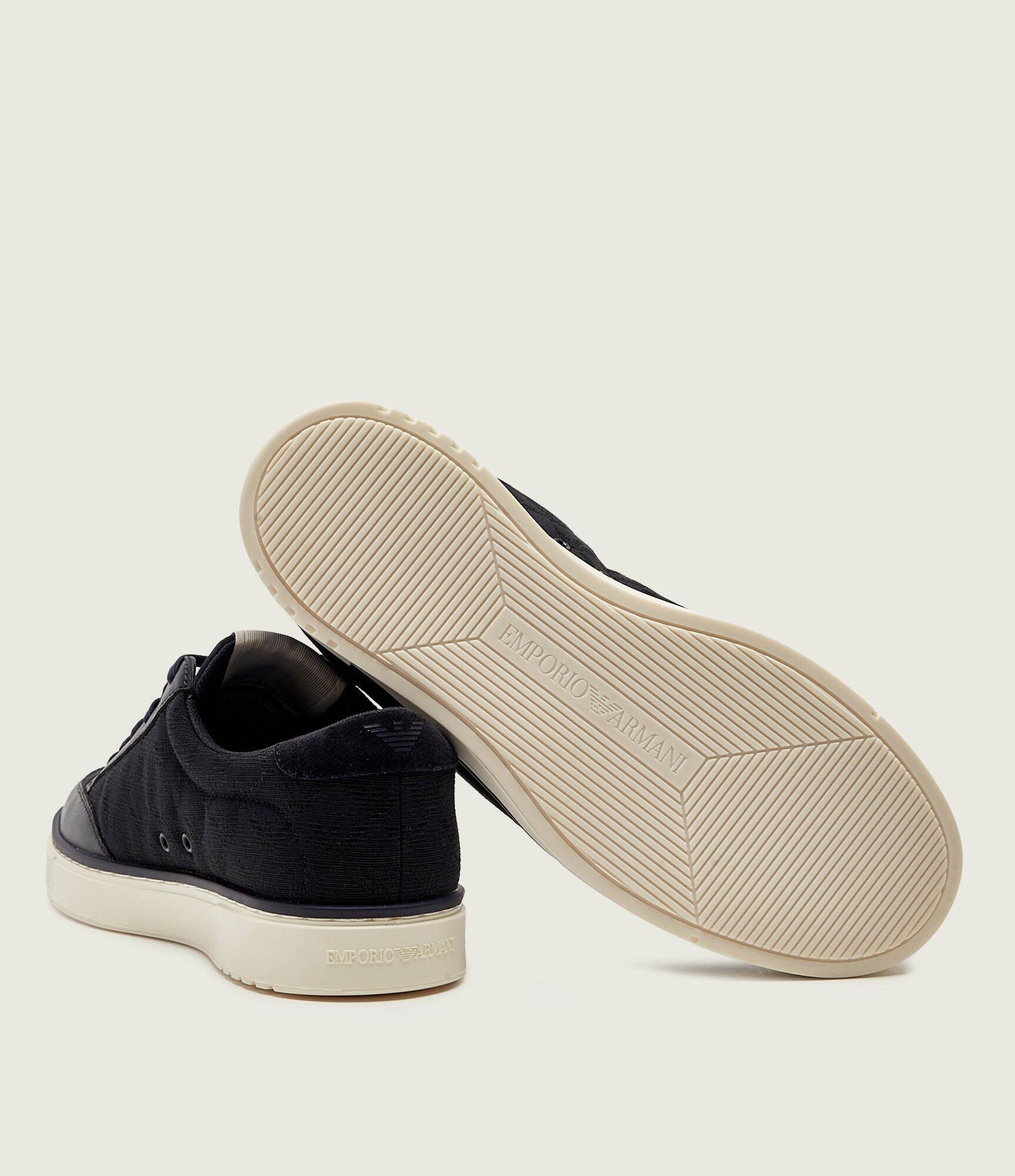 Emporio Armani Sneakers cu adaos de piele