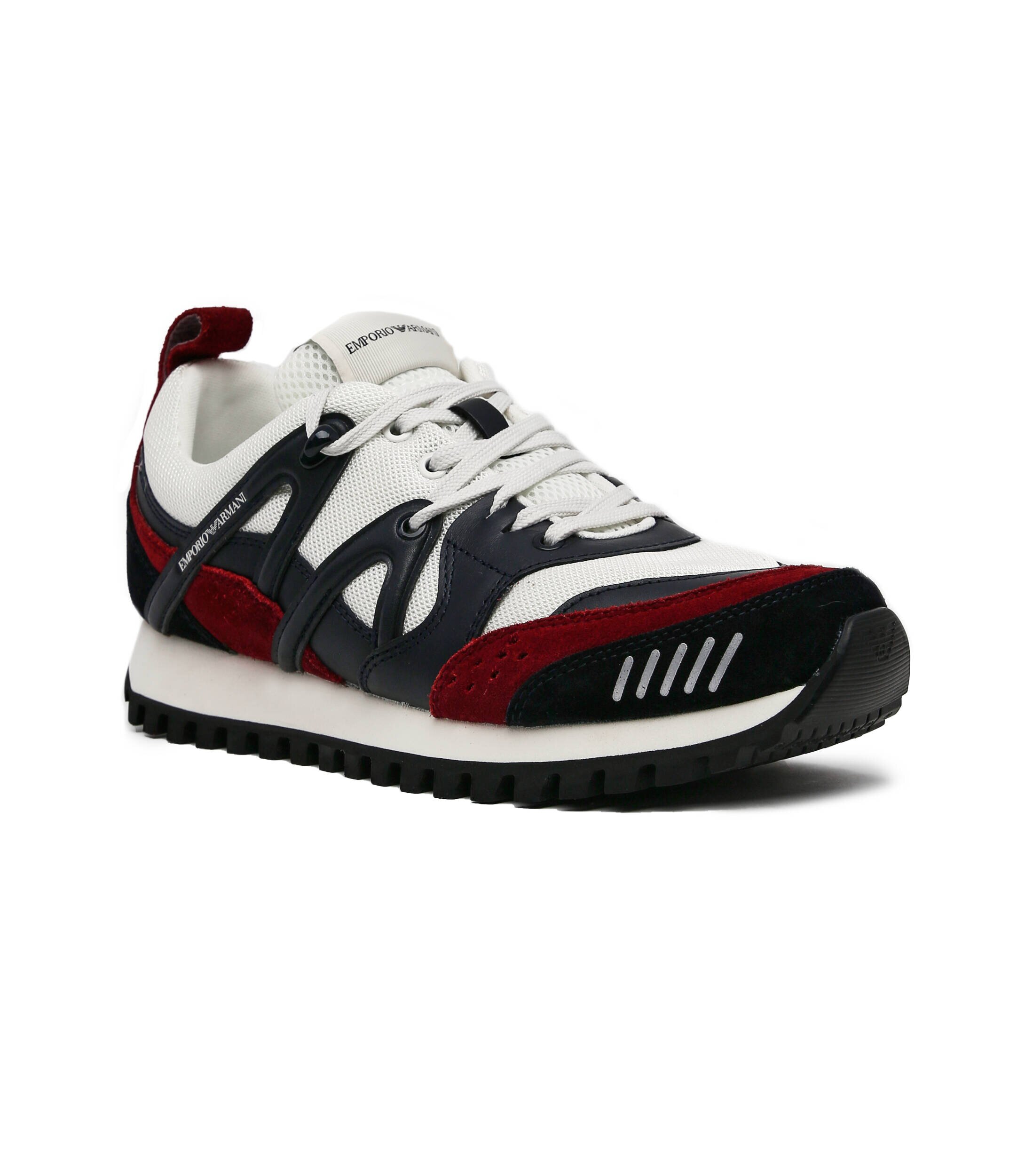 Emporio Armani Sneakers cu adaos de piele