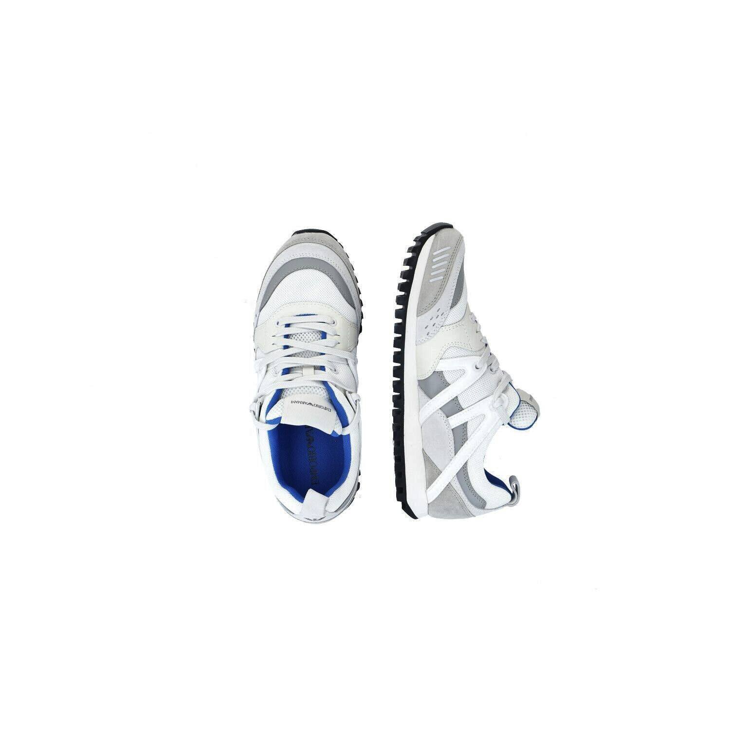 Emporio Armani Sneakers cu adaos de piele