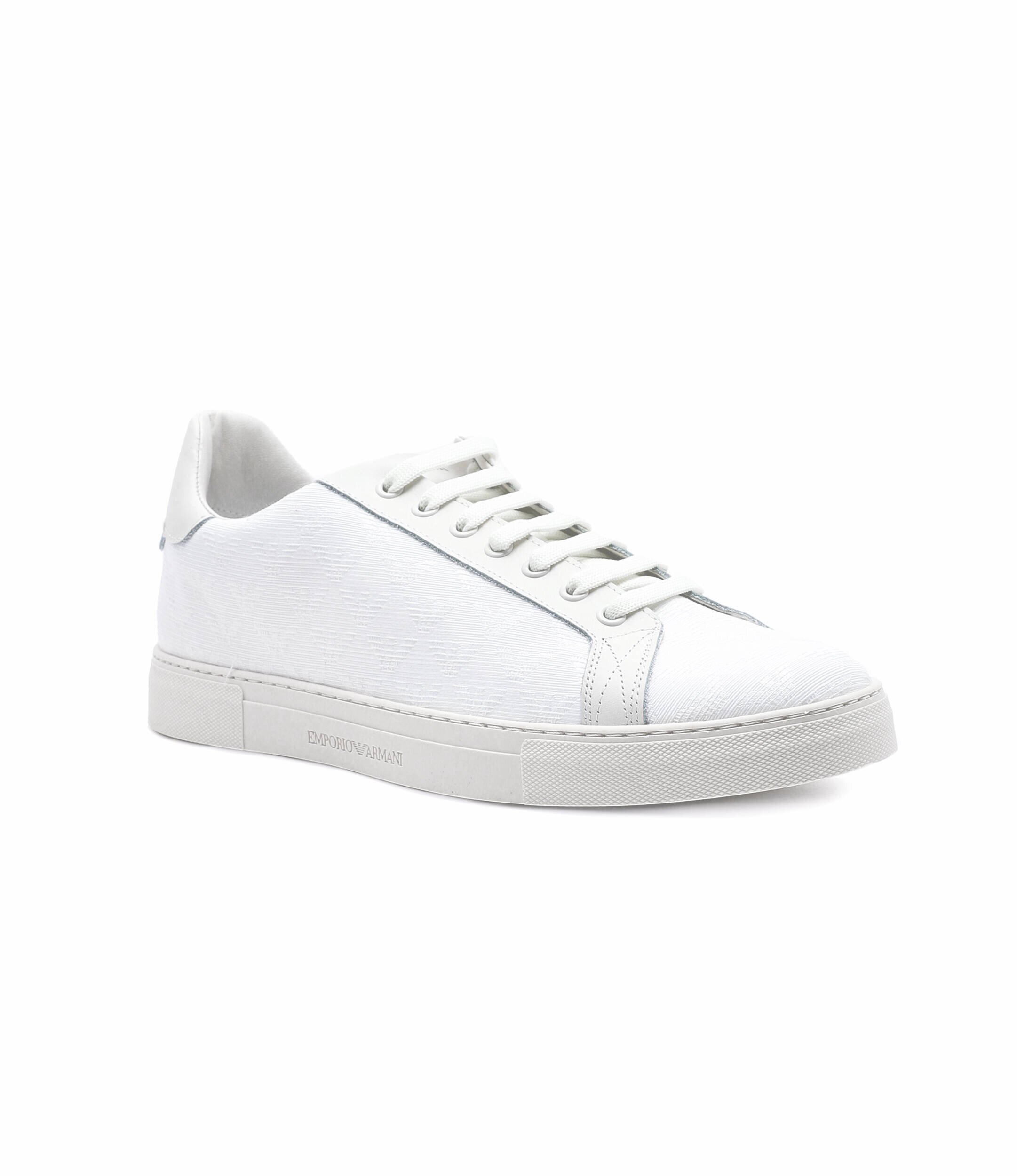 Emporio Armani Teniși cu adaos de piele