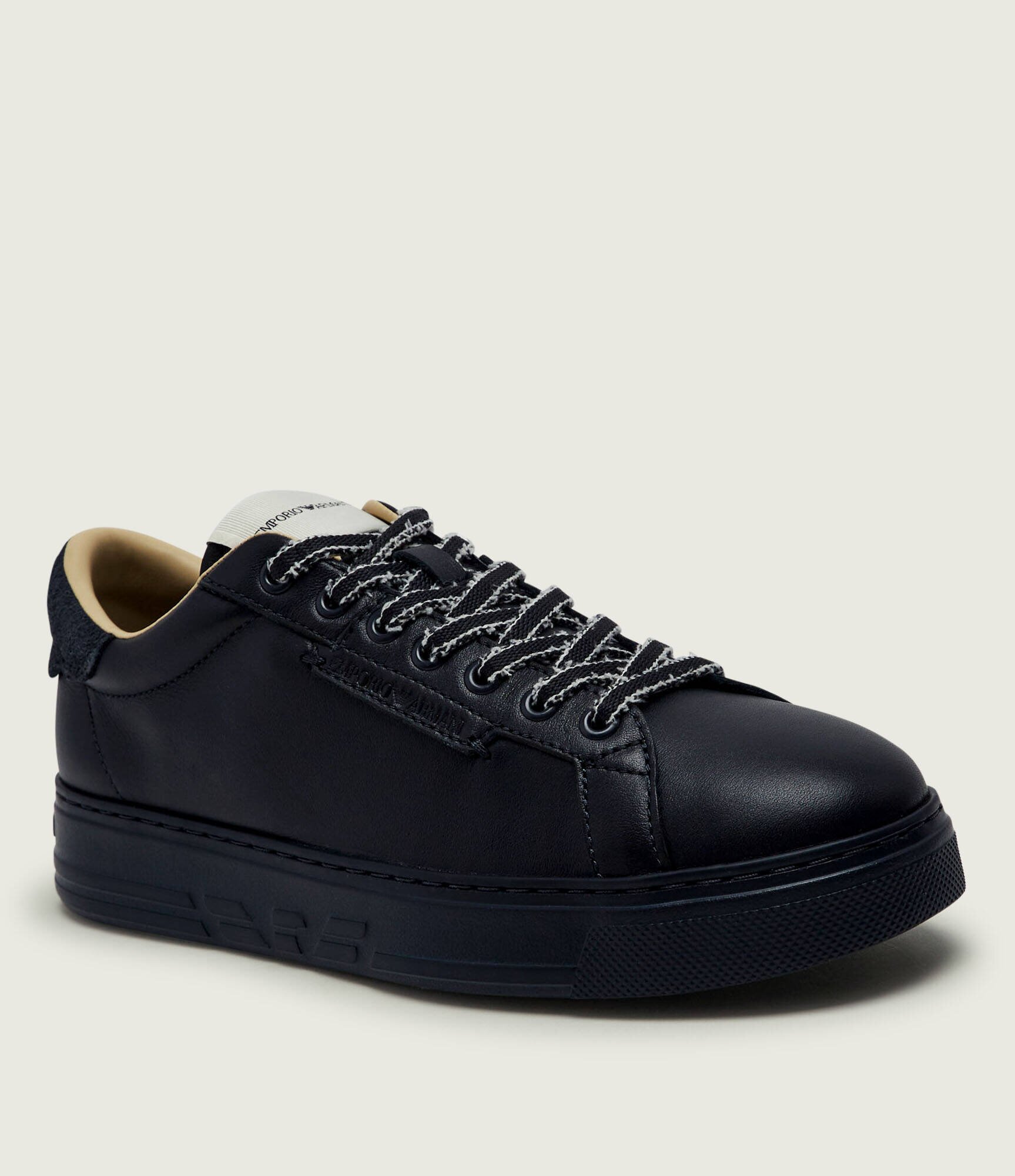 Emporio Armani Teniși din piele