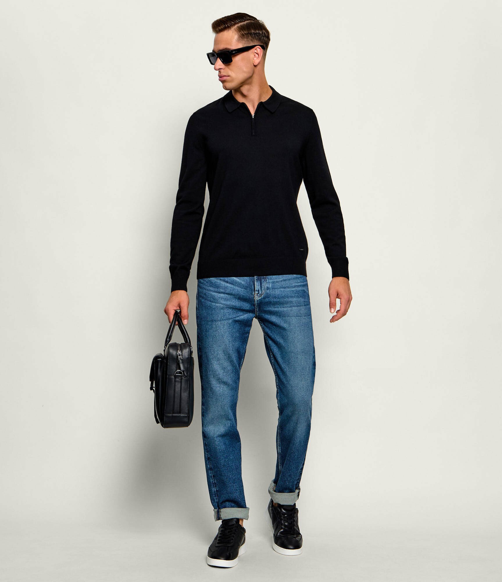 Emporio Armani Teniși din piele