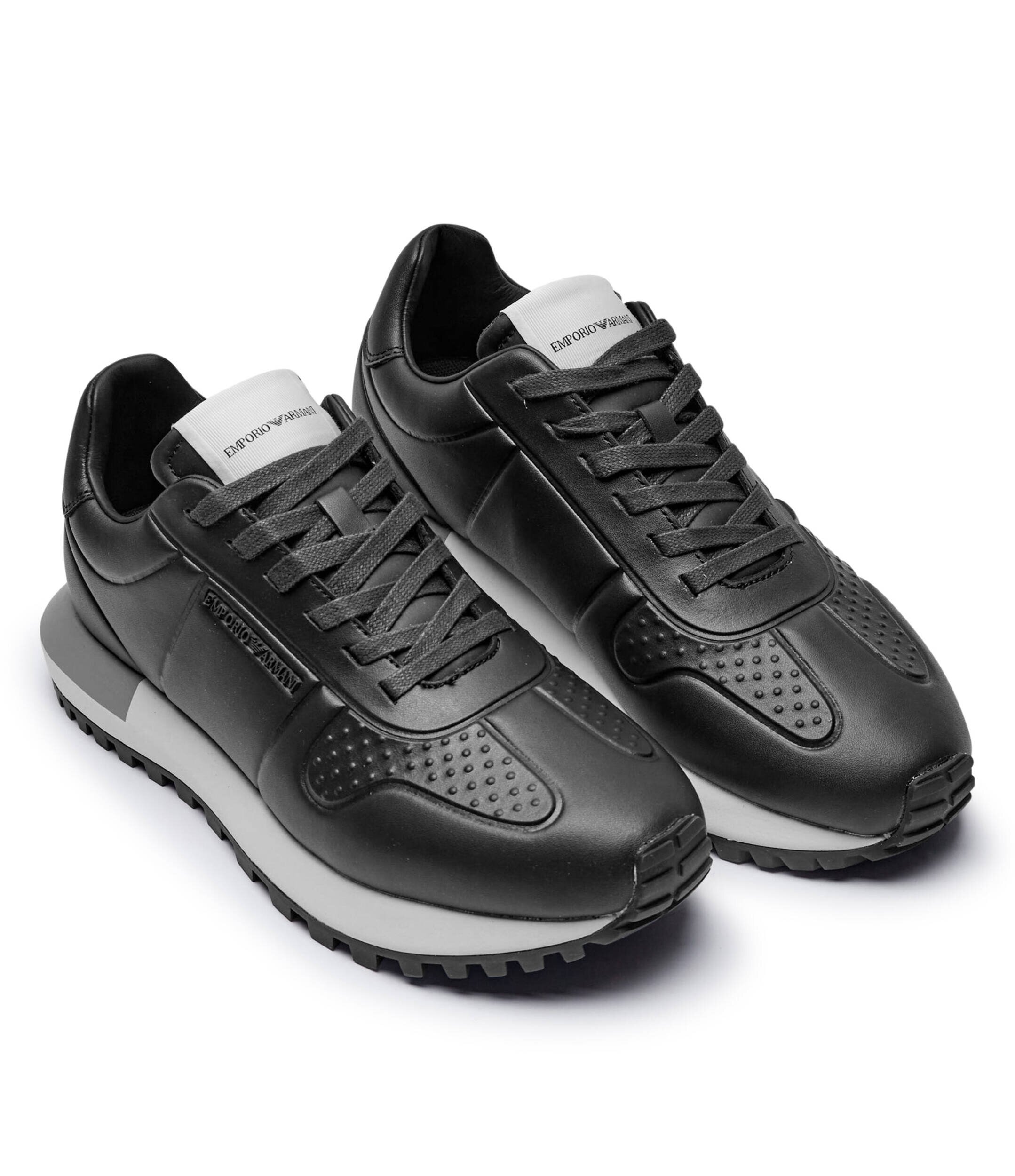Emporio Armani Teniși din piele