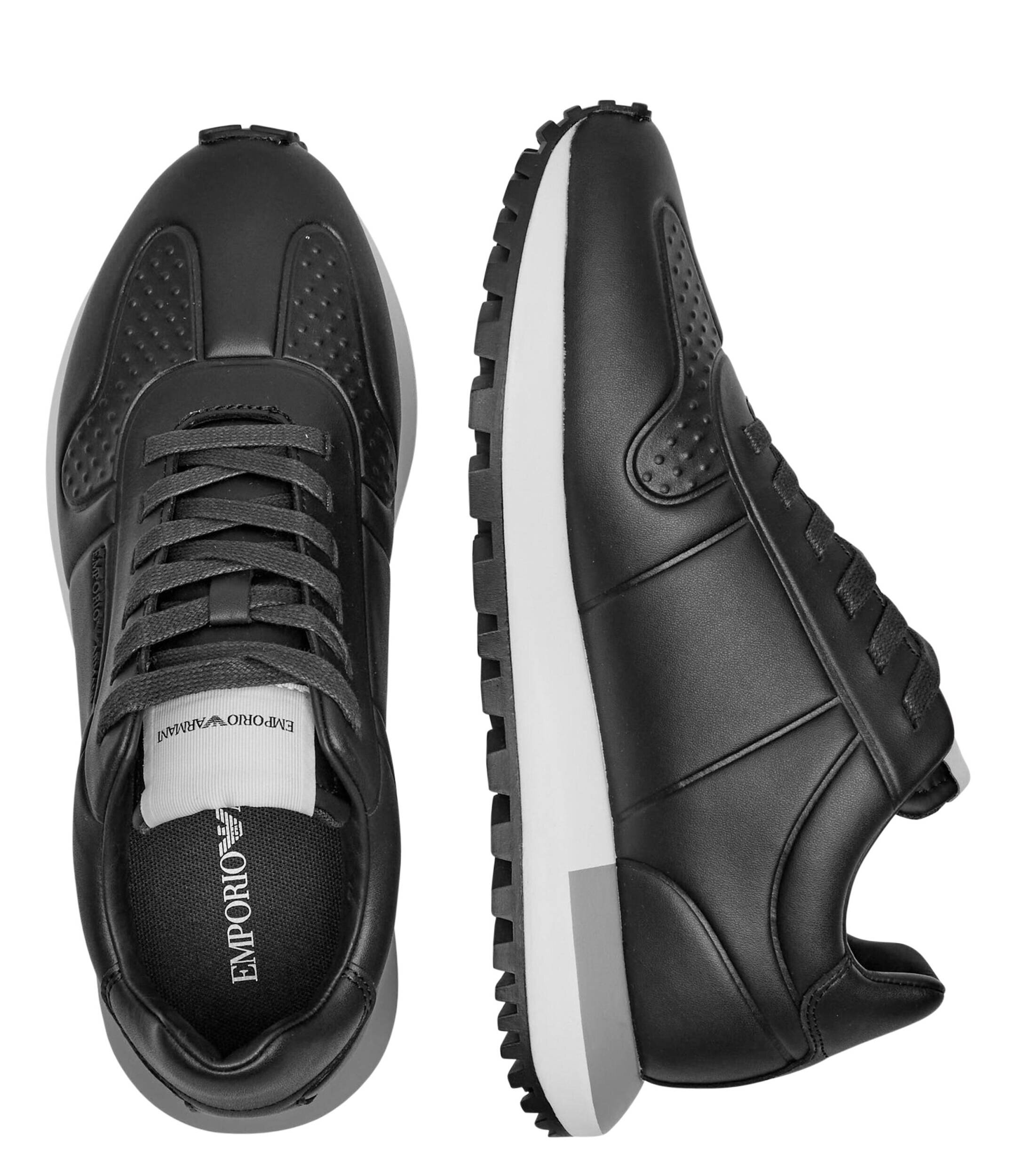 Emporio Armani Teniși din piele