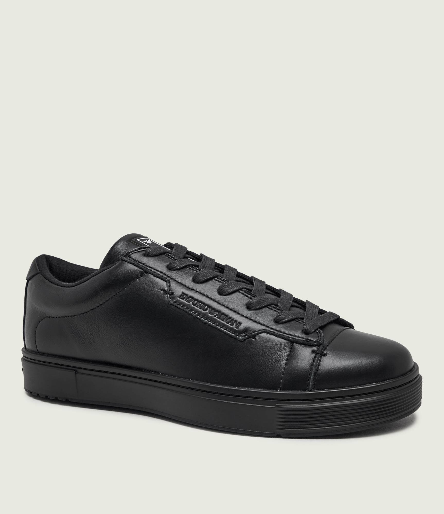 Emporio Armani Teniși din piele