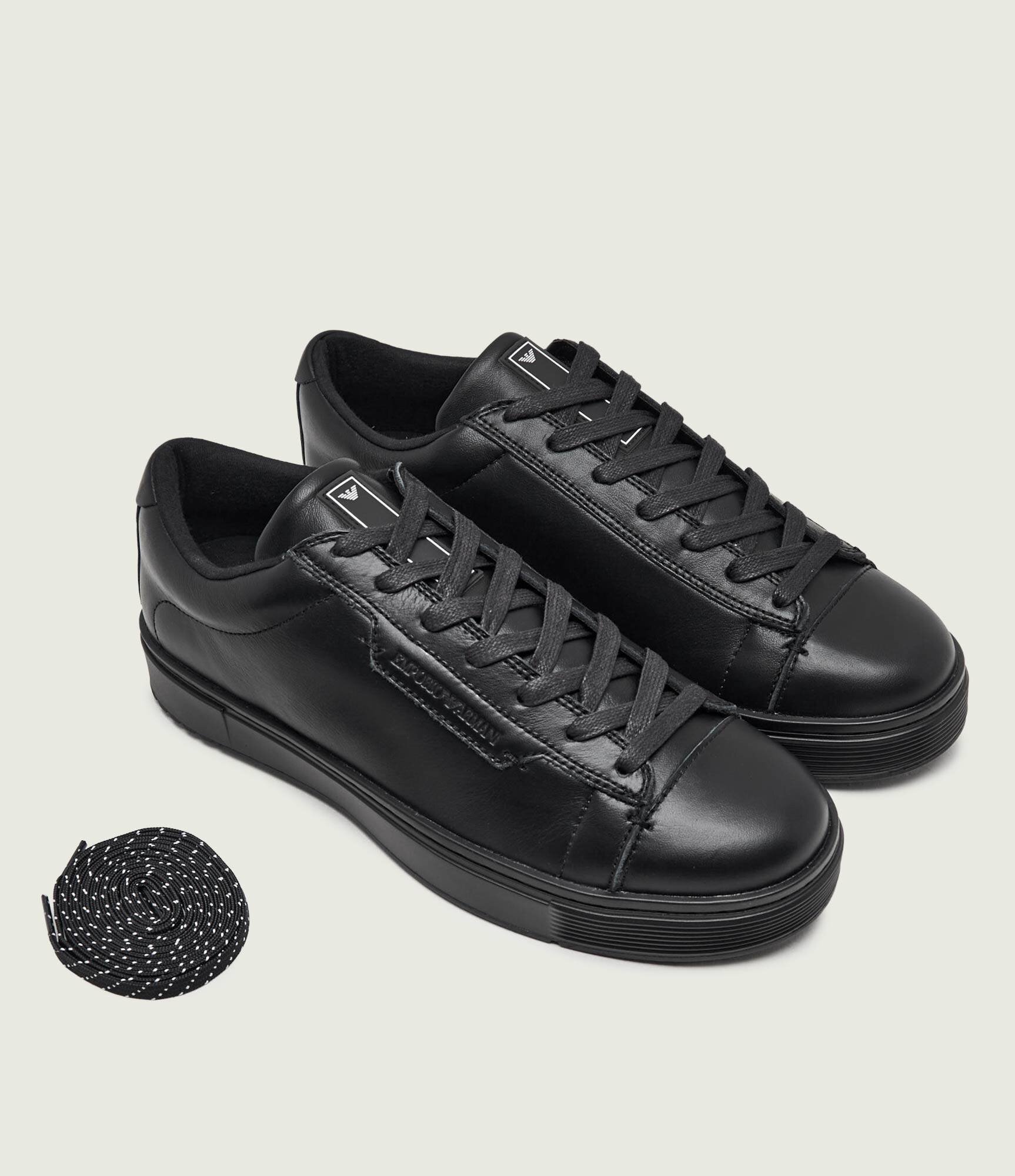 Emporio Armani Teniși din piele